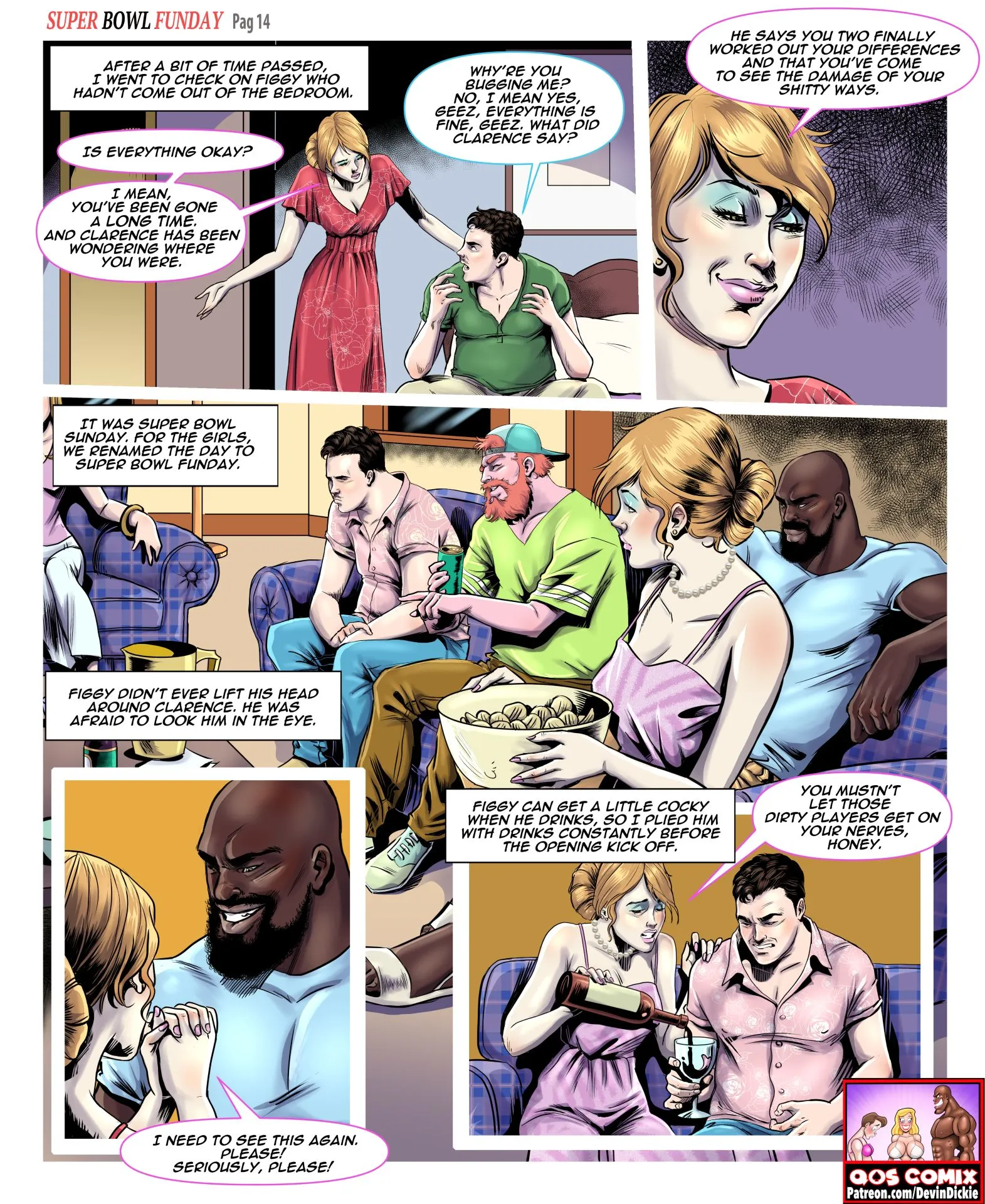 Superbowl Funday [Devin Dickie] - 1. Superbowl Funday - Chapter 1 - Page 15