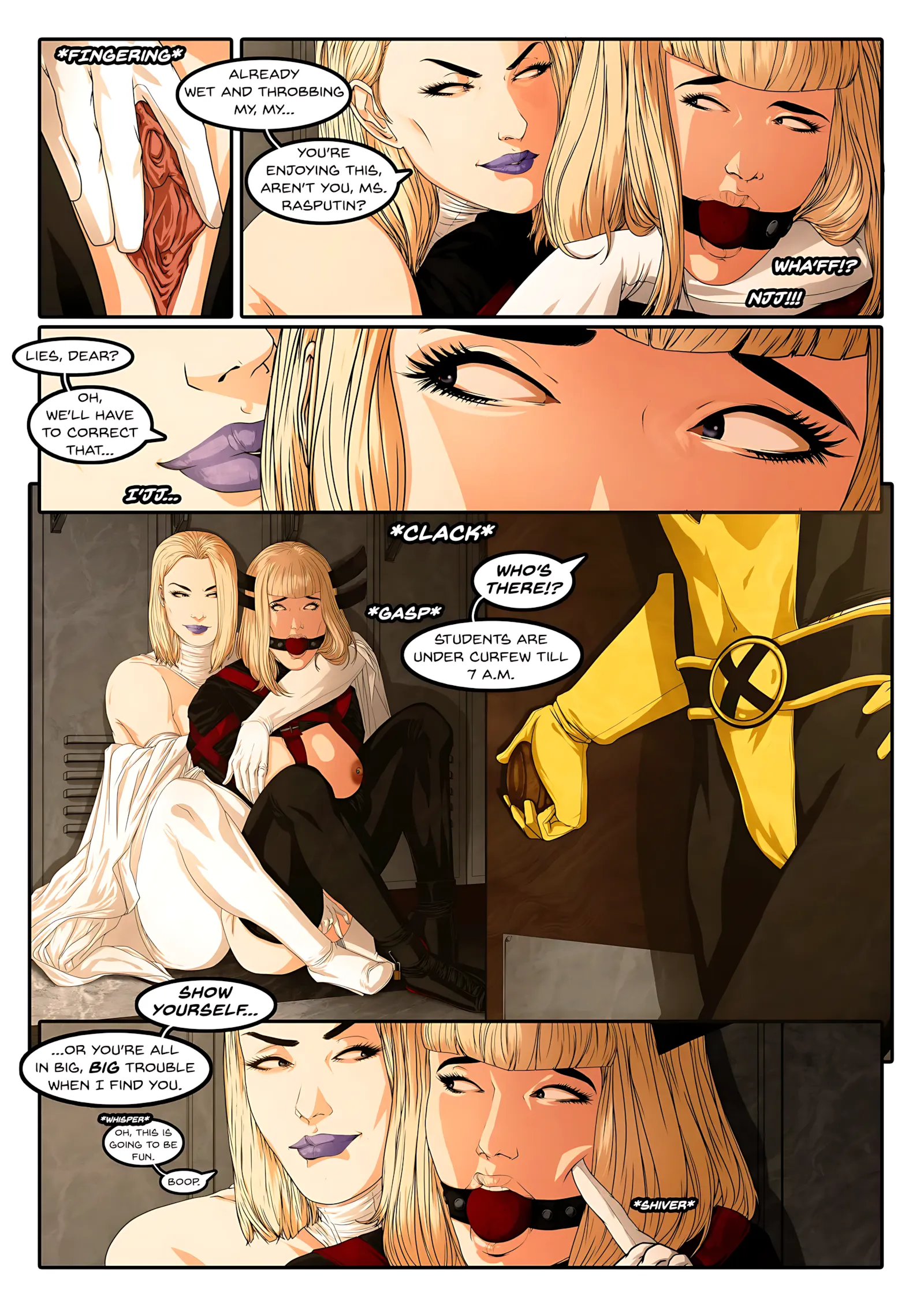 Frostbound Academy – 001 The Rivalry (X-Men) - 2. Frostbound Academy 2 - The Escape - Page 9
