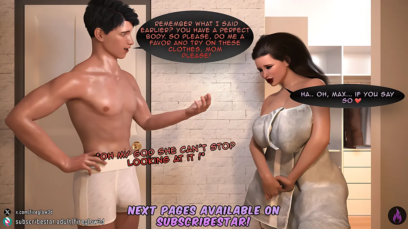 Taboo Snuggles [Fireglow3D] - 2. Taboo Snuggles - Part 2 - Page 21