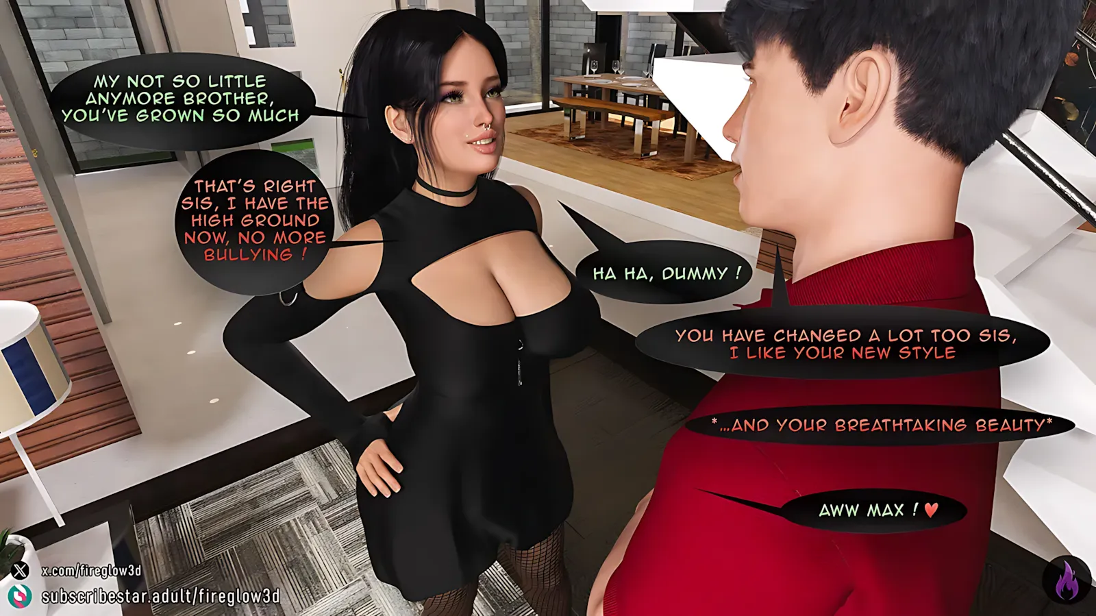 Taboo Snuggles [Fireglow3D] - 3 . Taboo Snuggles - Part 3 - Page 8