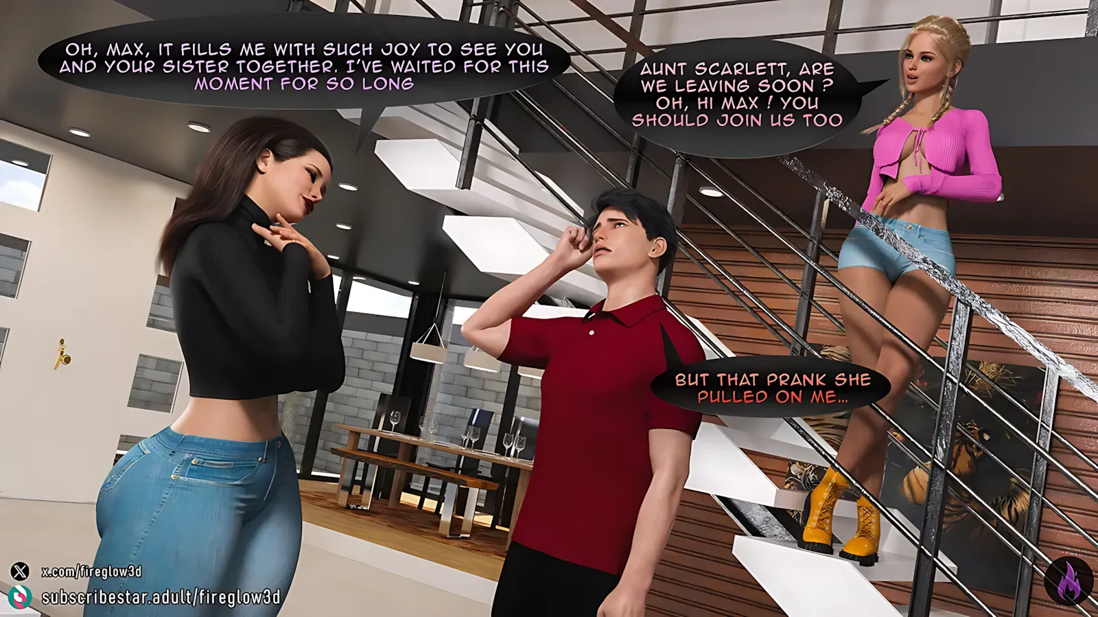 Taboo Snuggles [Fireglow3D] - 3 . Taboo Snuggles - Part 3 - Page 12