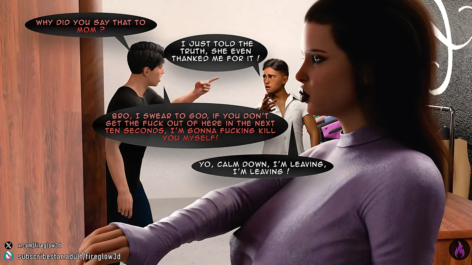 Taboo Snuggles [Fireglow3D] - 3 . Taboo Snuggles - Part 3 - Page 27