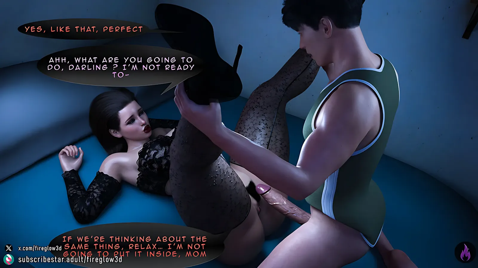 Taboo Snuggles [Fireglow3D] - 3 . Taboo Snuggles - Part 3 - Page 117