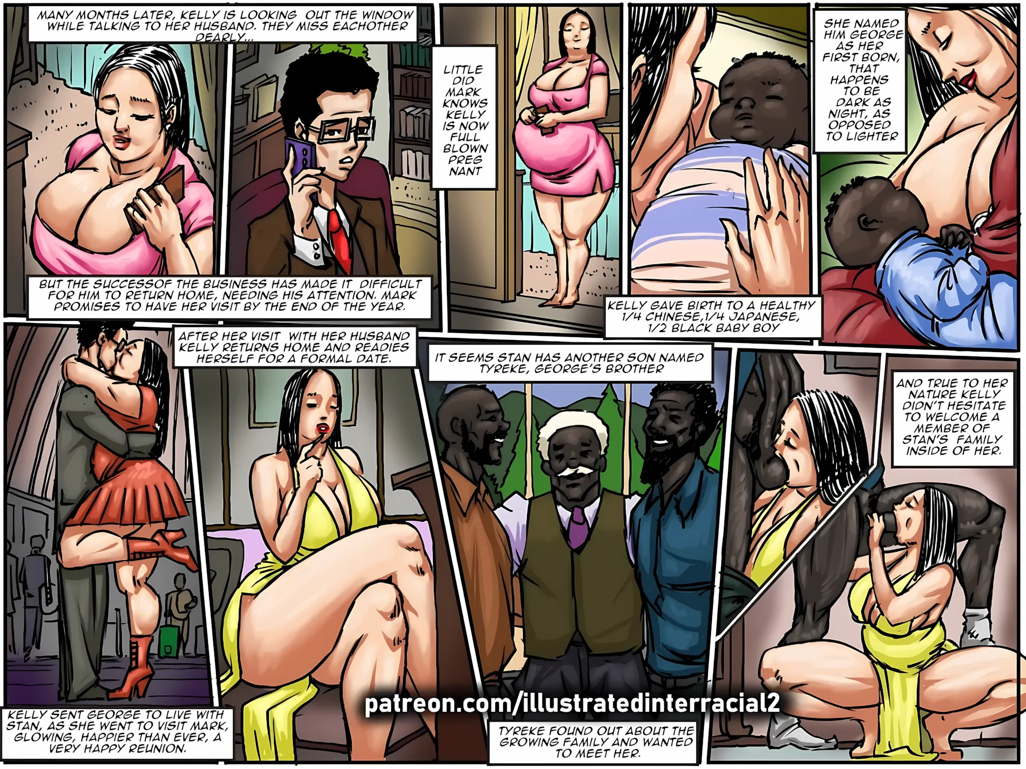 Blacking My Busty Asian Wife [Illustrated Interracial] - Blacking My Busty Asian Wife - Page 21