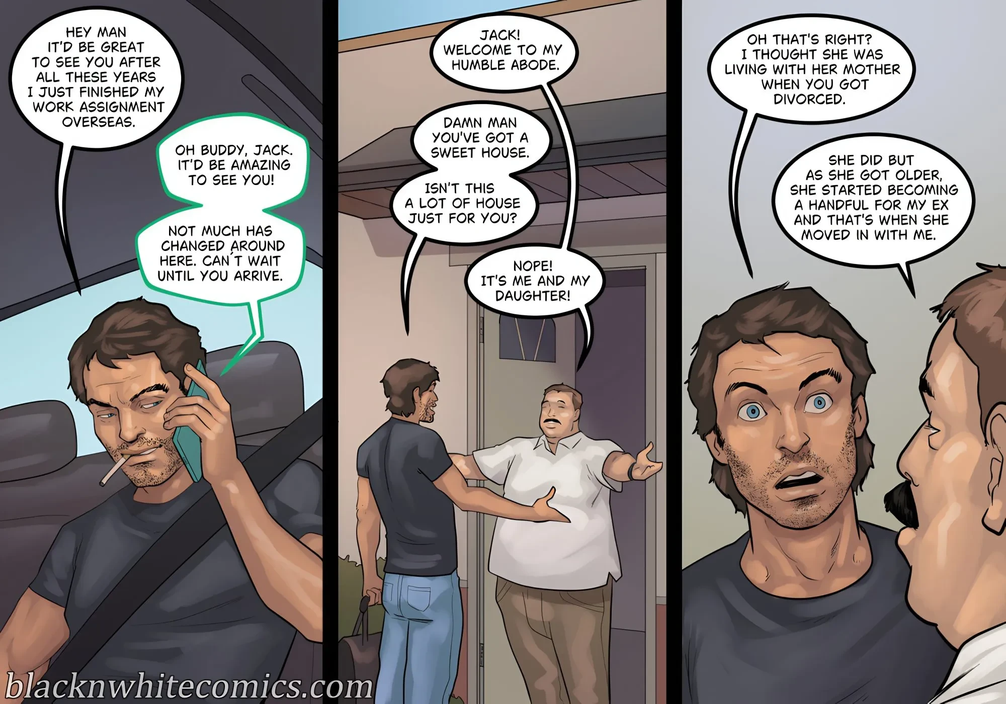 Forbidden Fruit [BlacknWhiteComics] - Forbidden Fruit - Page 2