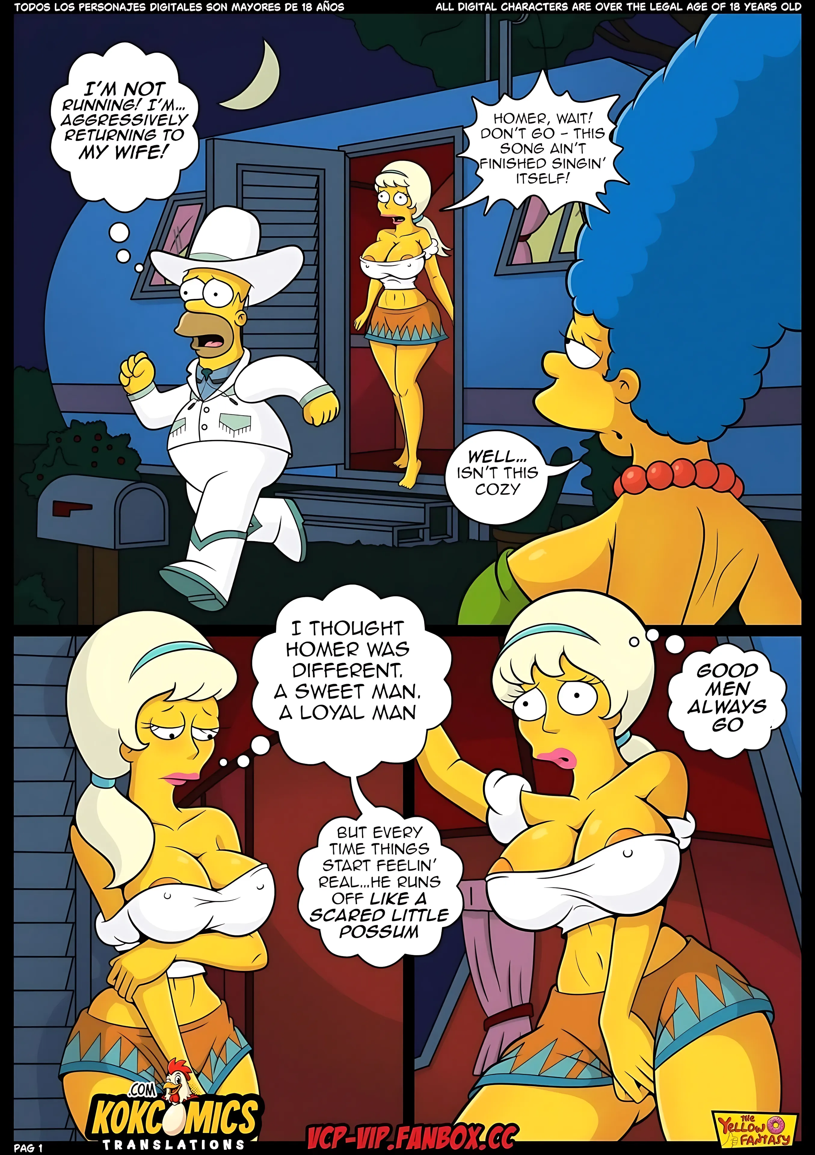 The Yellow Fantasy 19 – Marge’s Revenge (The Simpsons) - Marge’s Revenge (The Simpsons) - Page 2