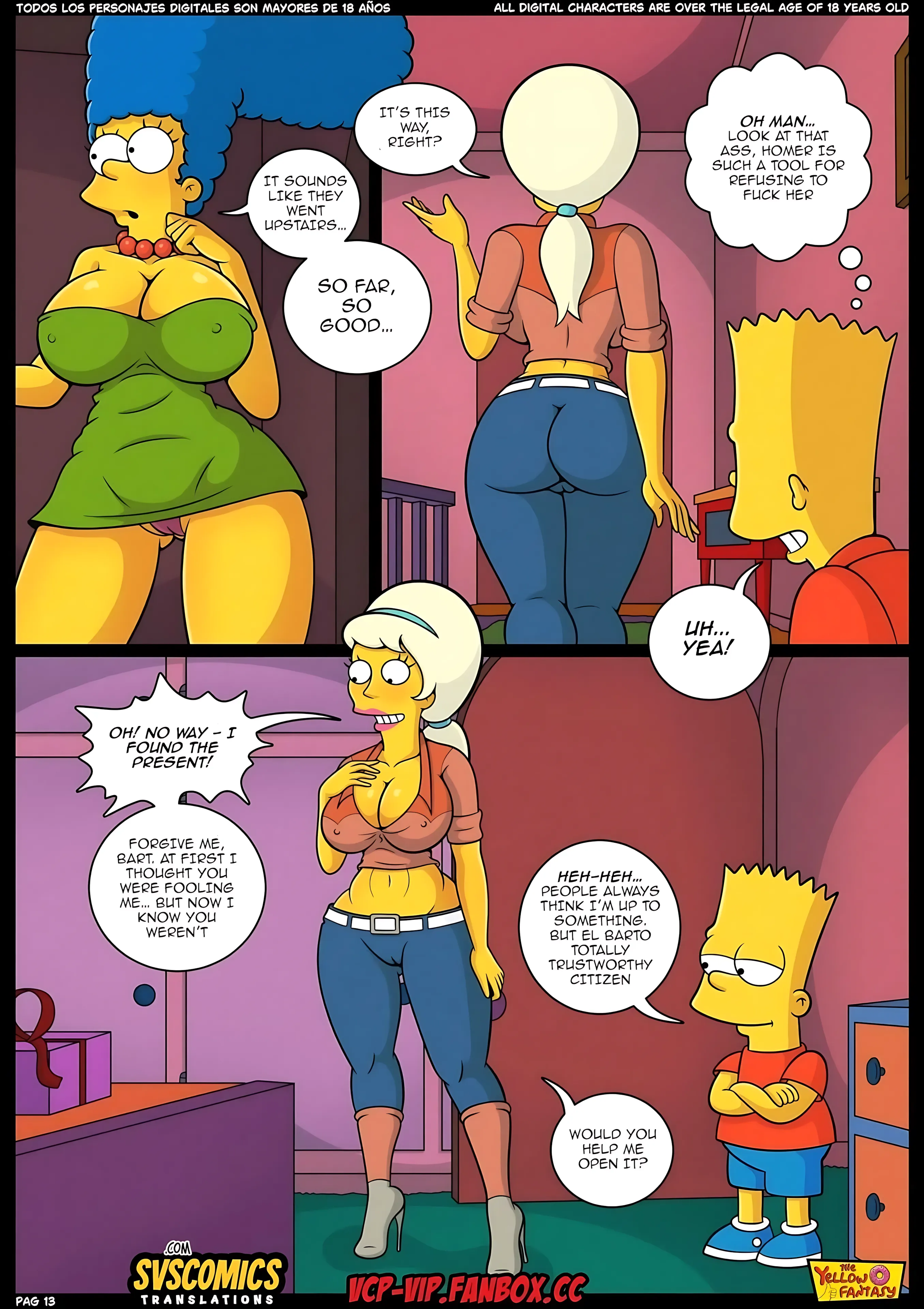 The Yellow Fantasy 19 – Marge’s Revenge (The Simpsons) - Marge’s Revenge (The Simpsons) - Page 13