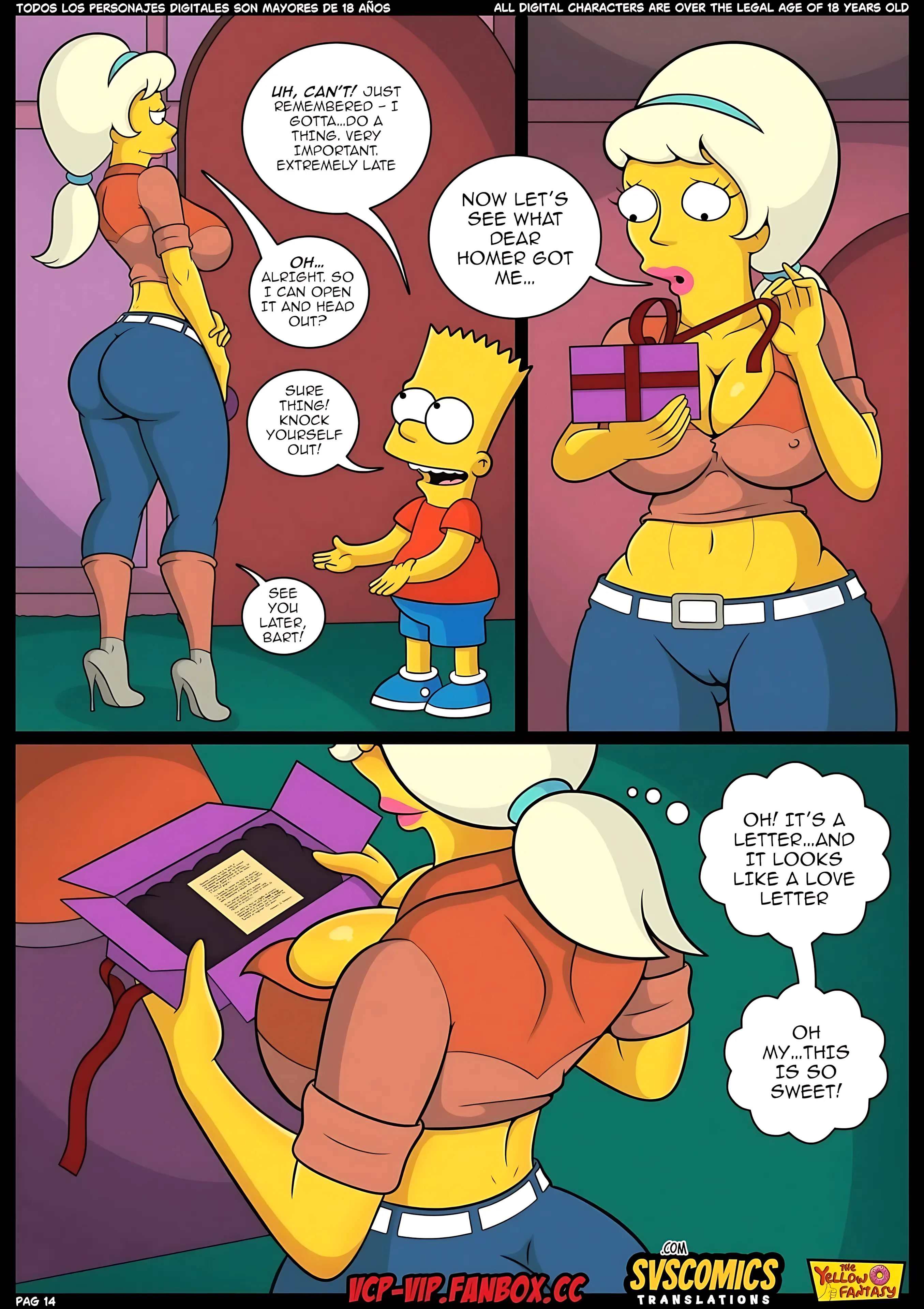 The Yellow Fantasy 19 – Marge’s Revenge (The Simpsons) - Marge’s Revenge (The Simpsons) - Page 14