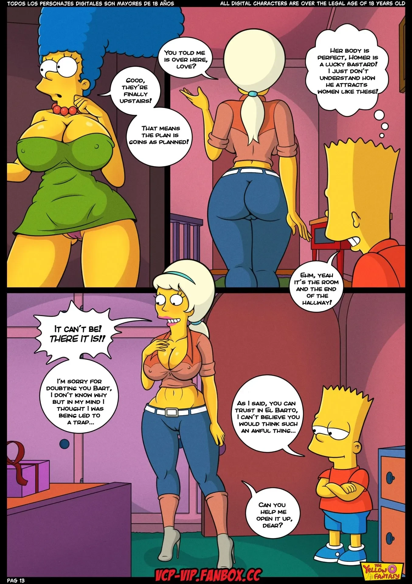 The Yellow Fantasy 19 – Marge’s Revenge (The Simpsons) - Marge’s Revenge (The Simpsons) - Page 14