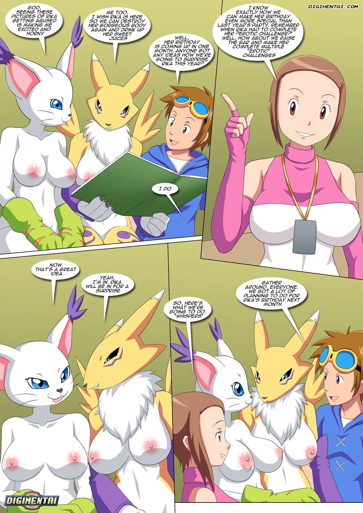 Happy Birthday Rika (Digimon) [Palcomix] - 2 . Happy Birthday Rika - Chapter 2 (Digimon) [Palcomix] - Page 3