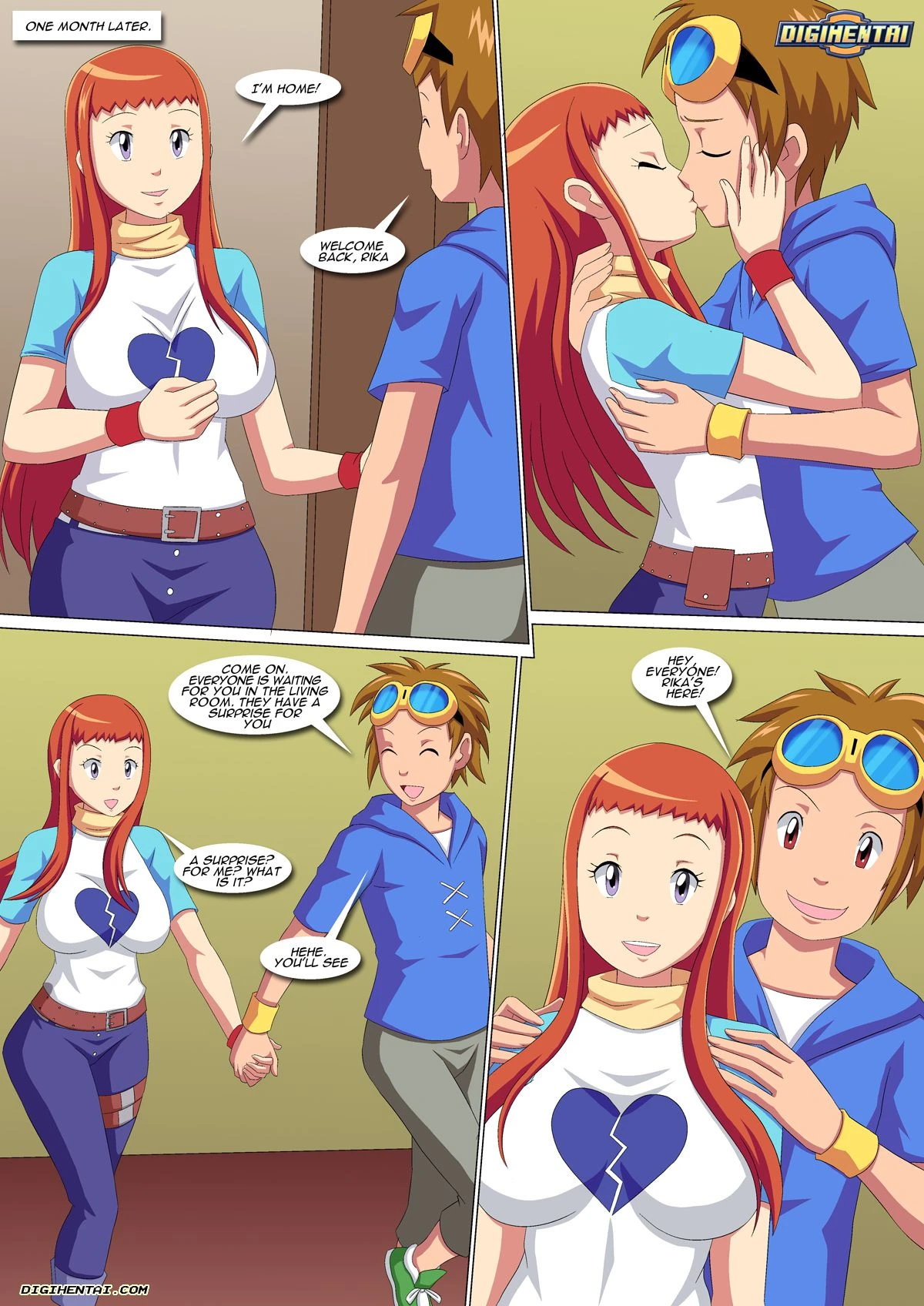 Happy Birthday Rika (Digimon) [Palcomix] - 2 . Happy Birthday Rika - Chapter 2 (Digimon) [Palcomix] - Page 5