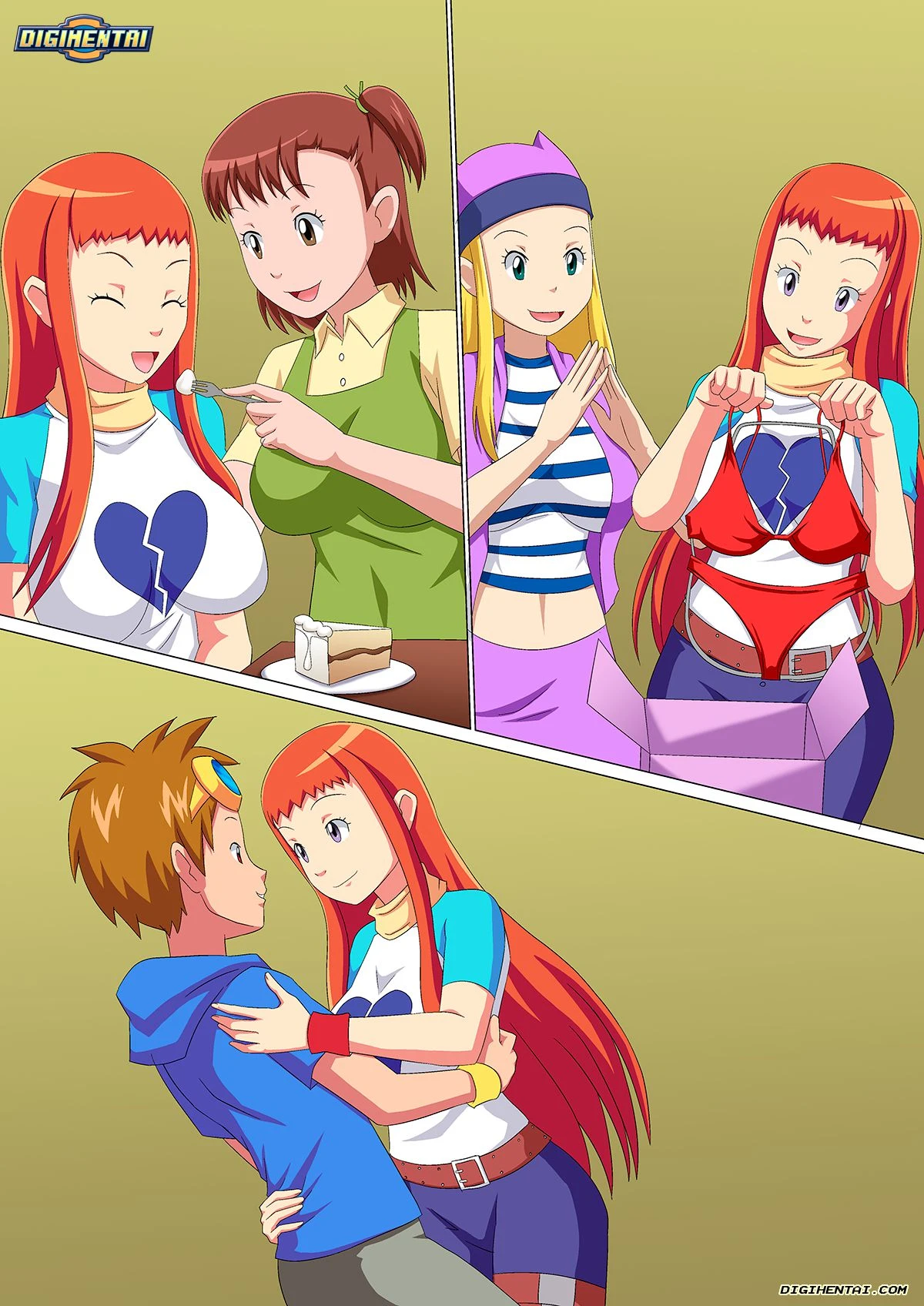 Happy Birthday Rika (Digimon) [Palcomix] - 2 . Happy Birthday Rika - Chapter 2 (Digimon) [Palcomix] - Page 7