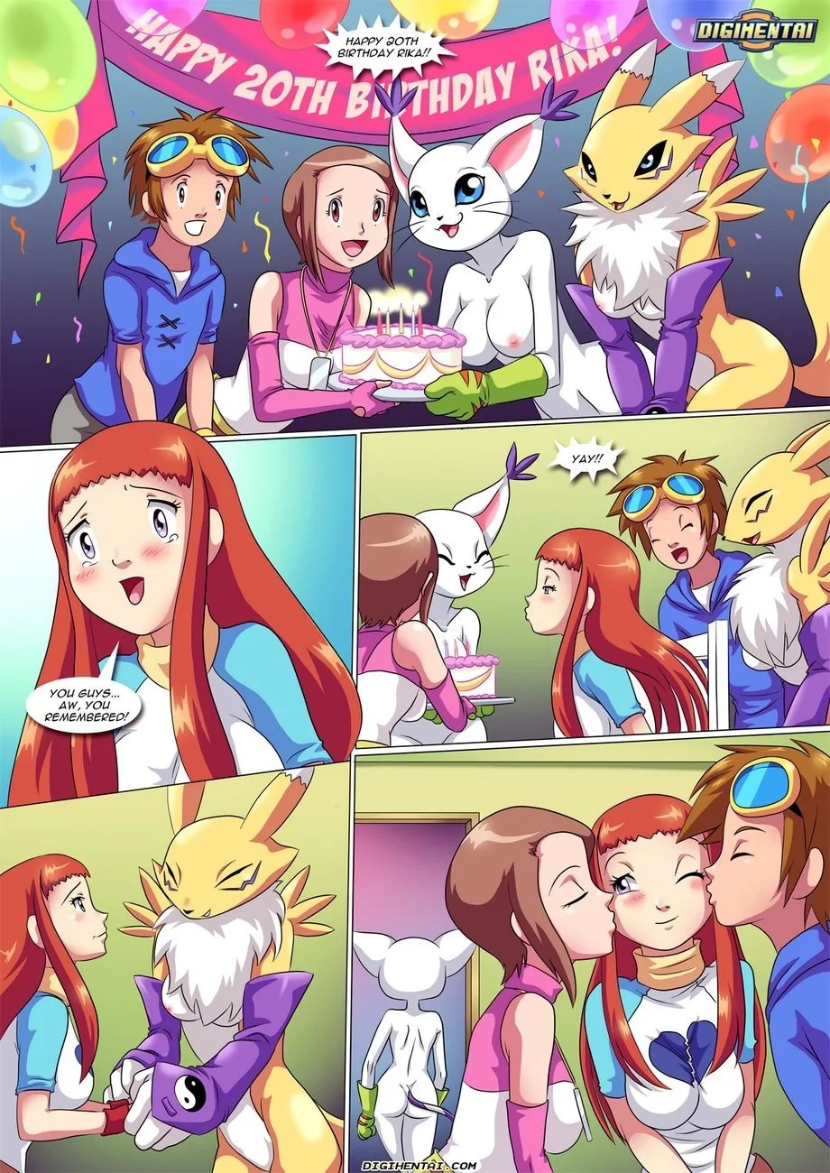 Happy Birthday Rika (Digimon) [Palcomix] - 1 . Happy Birthday Rika - Chapter 1 (Digimon) [Palcomix] - Page 2
