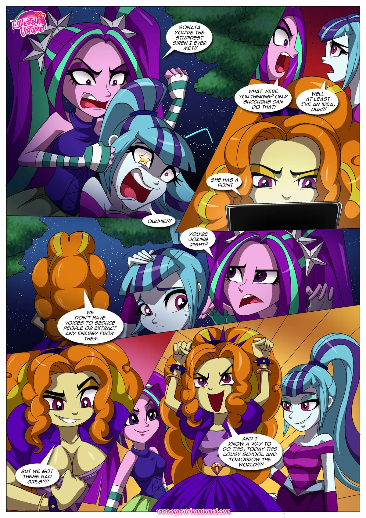 The Dazzlings Revenge (My Little Pony – Equestria Girls) [Palcomix] - 1 . The Dazzlings Revenge - (My Little Pony - Equestria Girls) [Palcomix] - Page 3