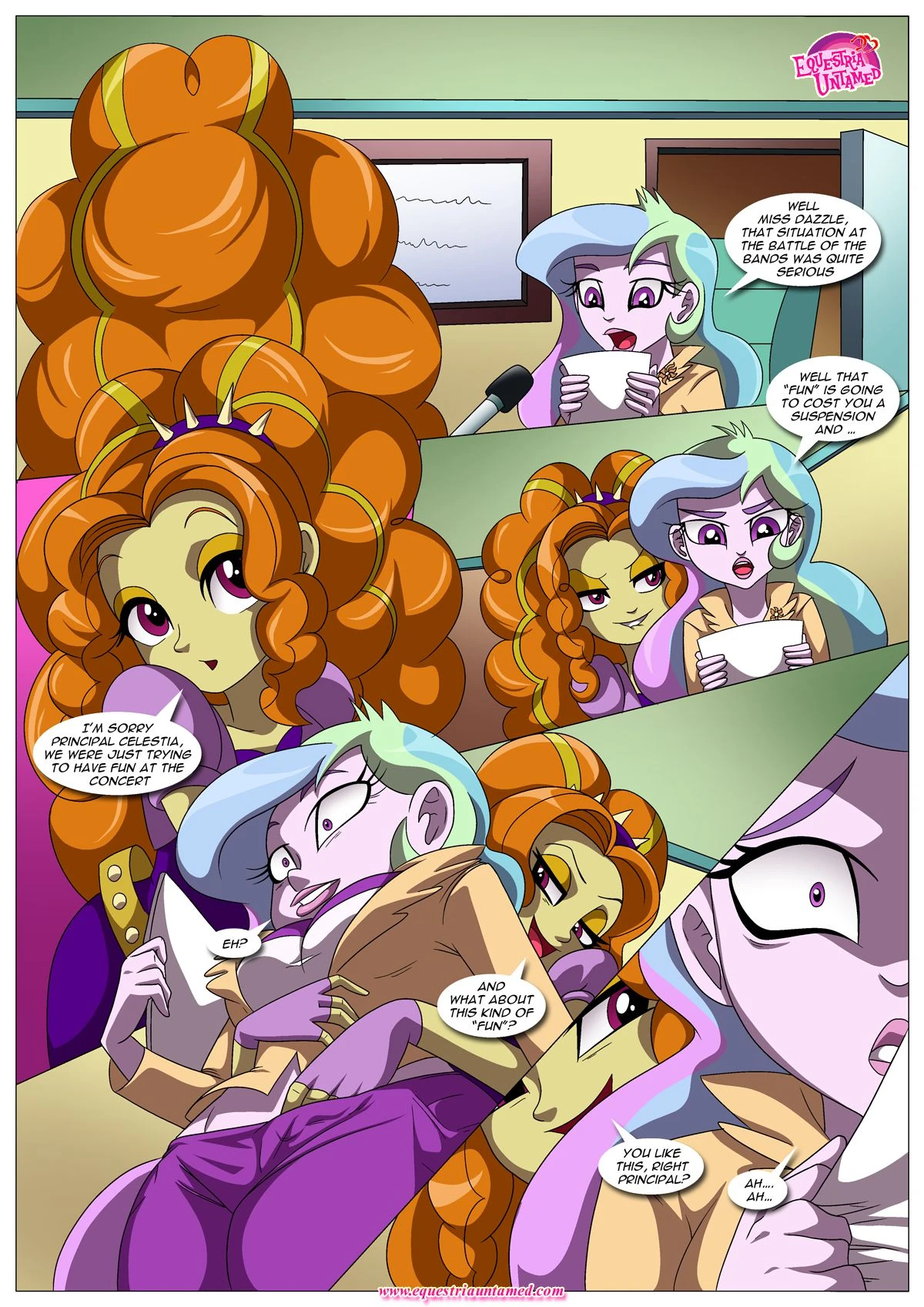 The Dazzlings Revenge (My Little Pony – Equestria Girls) [Palcomix] - 1 . The Dazzlings Revenge - (My Little Pony - Equestria Girls) [Palcomix] - Page 6