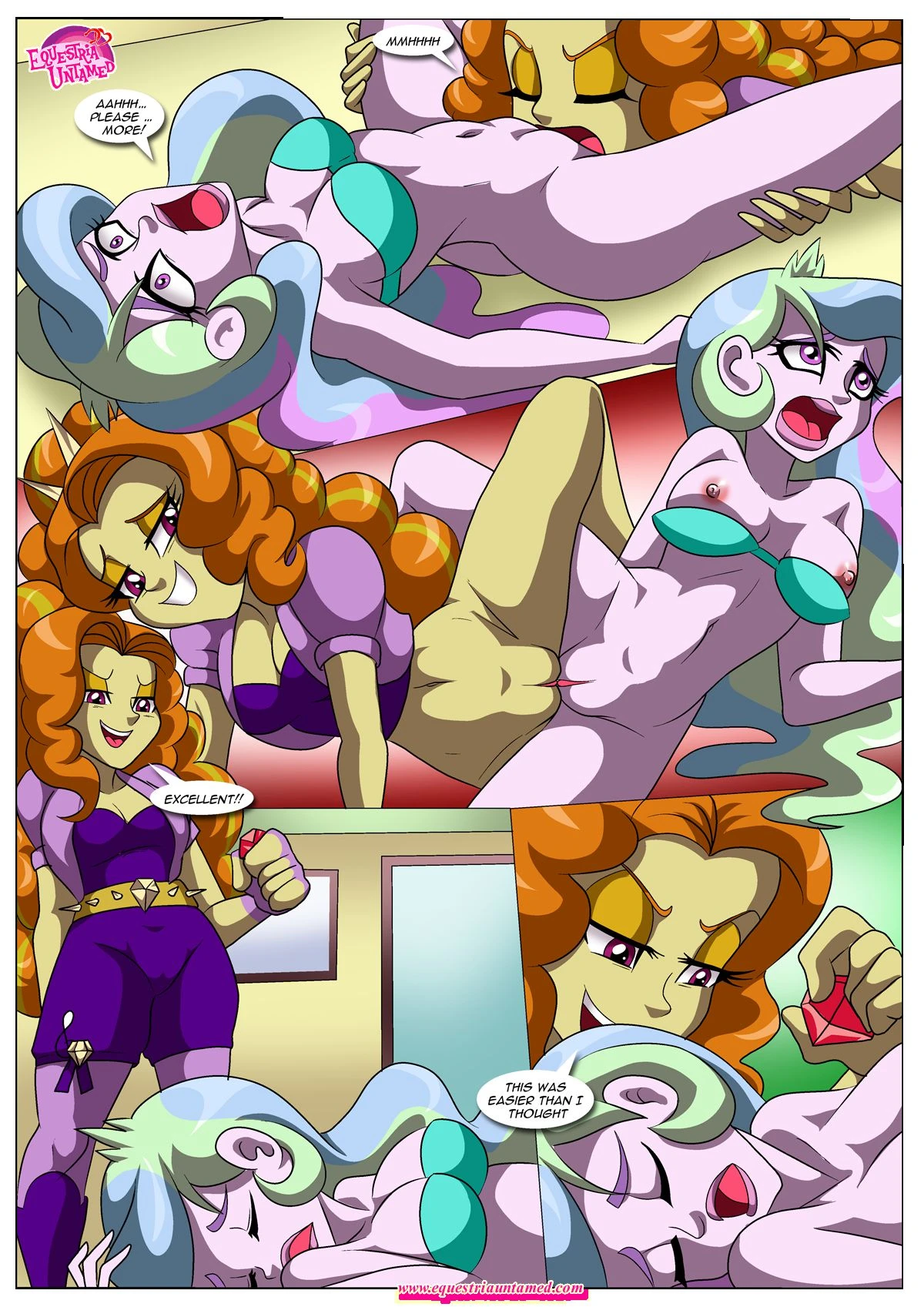 The Dazzlings Revenge (My Little Pony – Equestria Girls) [Palcomix] - 1 . The Dazzlings Revenge - (My Little Pony - Equestria Girls) [Palcomix] - Page 7