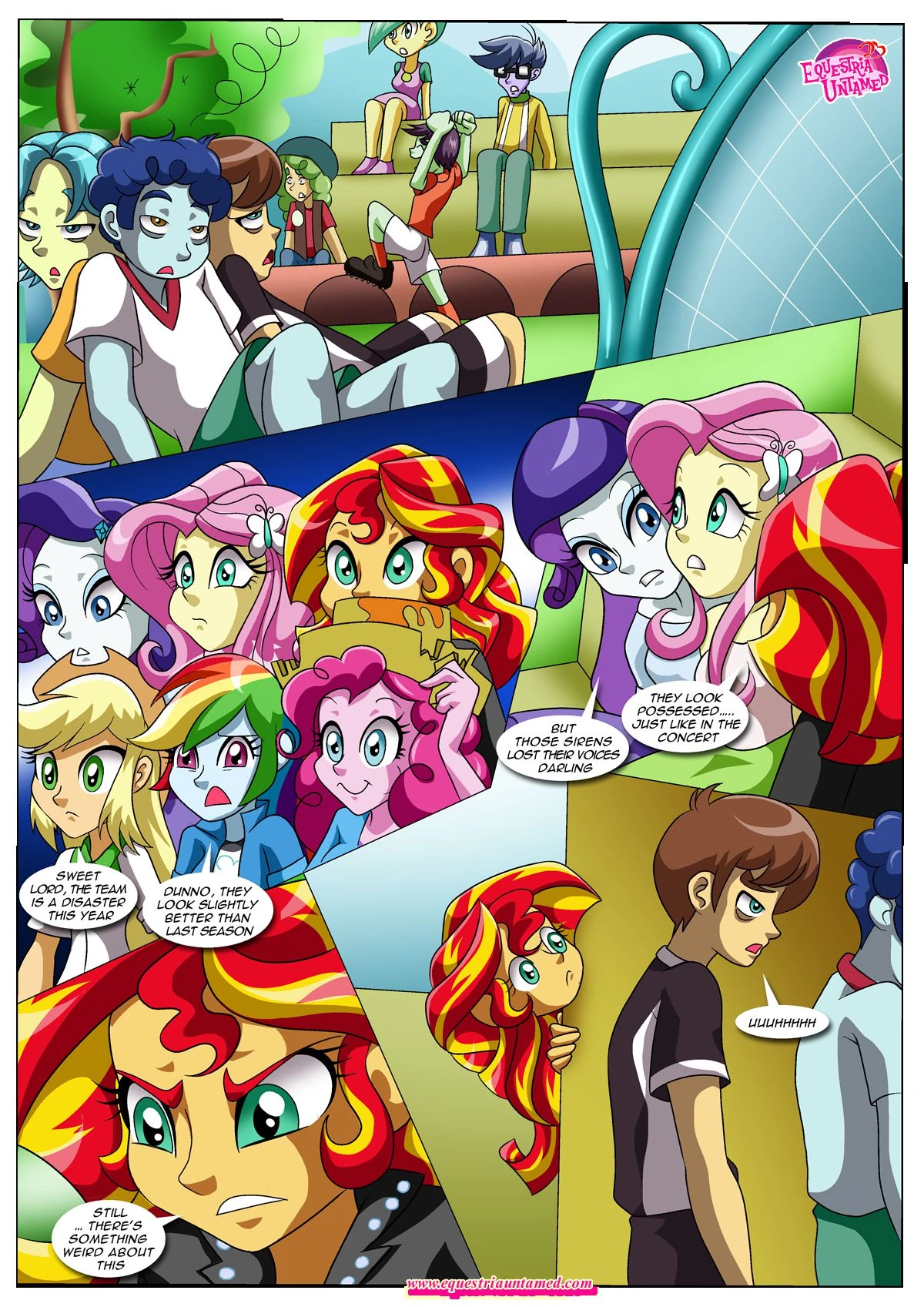 The Dazzlings Revenge (My Little Pony – Equestria Girls) [Palcomix] - 1 . The Dazzlings Revenge - (My Little Pony - Equestria Girls) [Palcomix] - Page 8