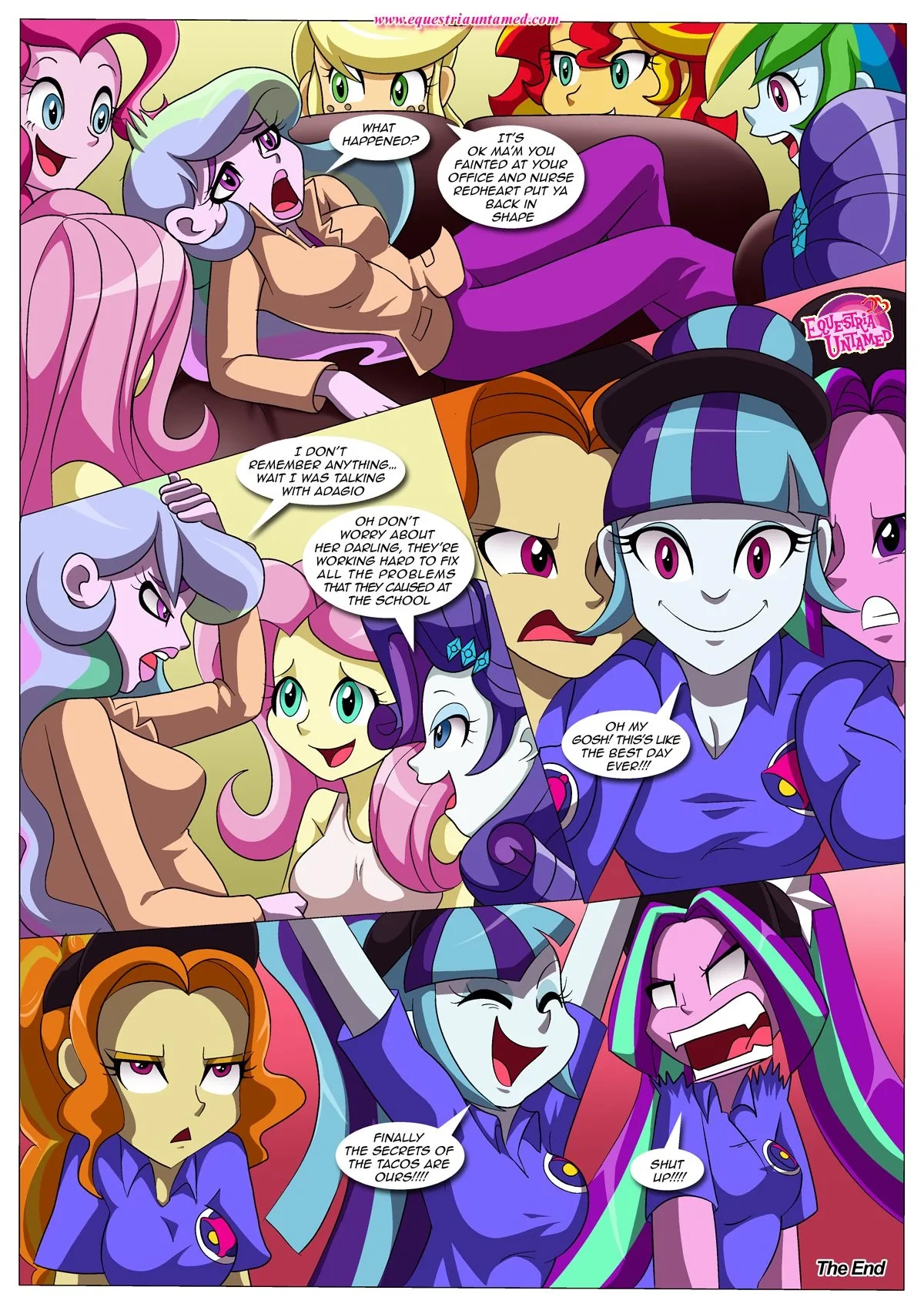 The Dazzlings Revenge (My Little Pony – Equestria Girls) [Palcomix] - 1 . The Dazzlings Revenge - (My Little Pony - Equestria Girls) [Palcomix] - Page 17