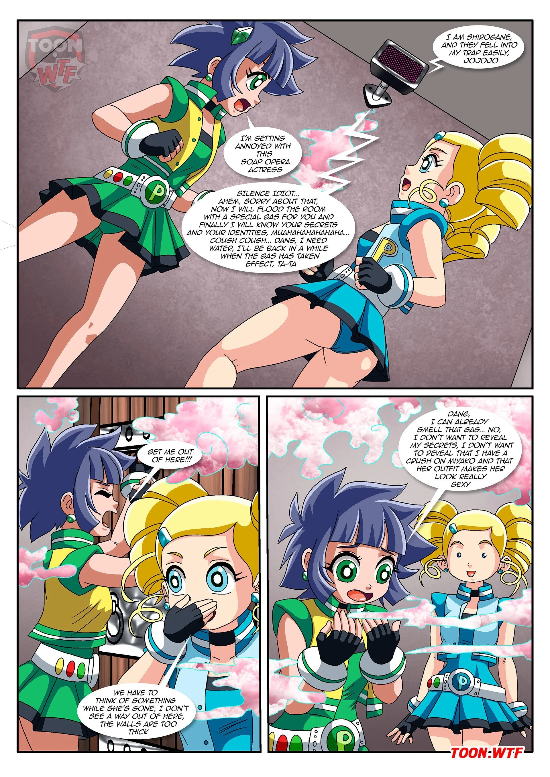 Kaoru’s Forbidden Passion (Powerpuff Girls Z) [Palcomix] - 1 . Kaoru's Forbidden Passion - (Powerpuff Girls Z) [Palcomix] - Page 4