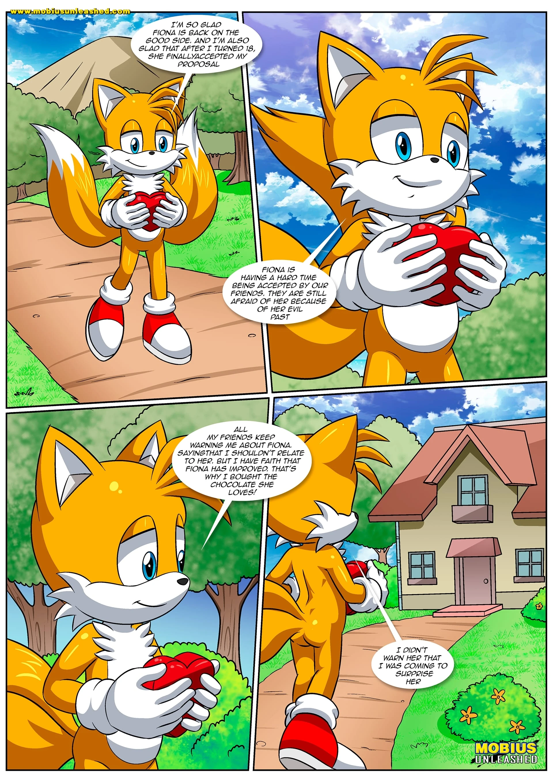 Let Me Love You (Sonic The Hedgehog) [Palcomix] - 1 . Let Me Love You - (Sonic The Hedgehog) [Palcomix] - Page 2