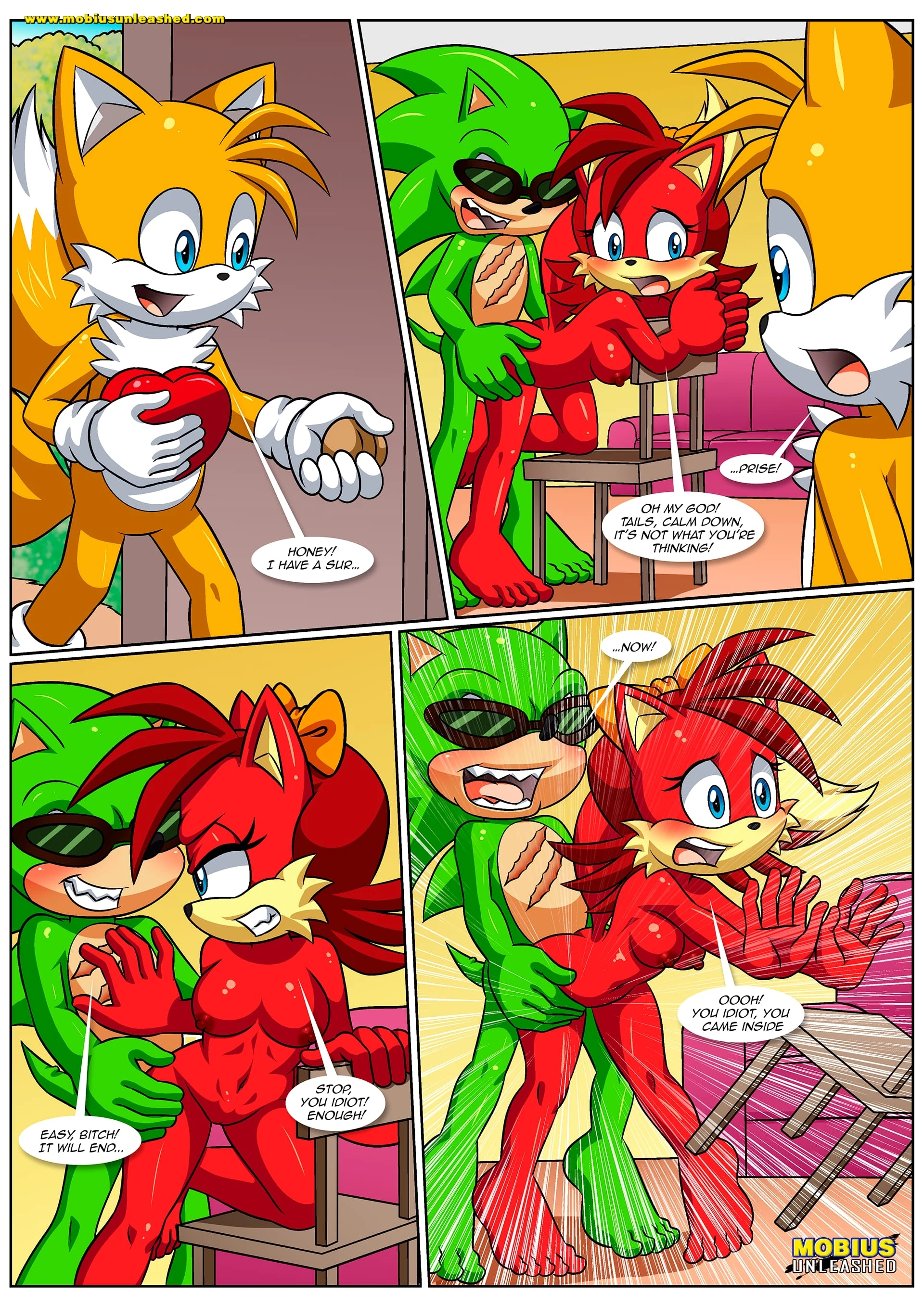 Let Me Love You (Sonic The Hedgehog) [Palcomix] - 1 . Let Me Love You - (Sonic The Hedgehog) [Palcomix] - Page 3