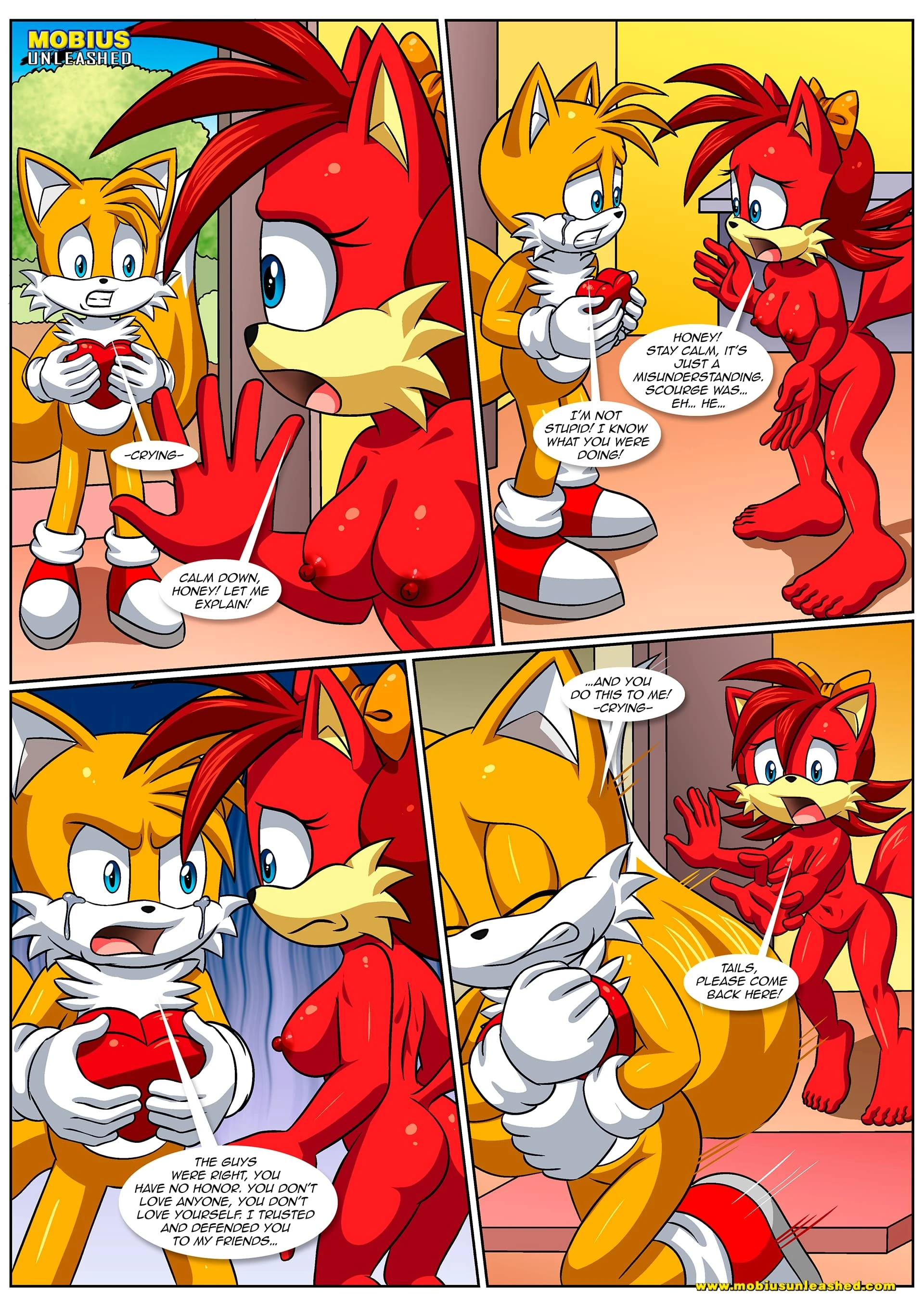 Let Me Love You (Sonic The Hedgehog) [Palcomix] - 1 . Let Me Love You - (Sonic The Hedgehog) [Palcomix] - Page 4