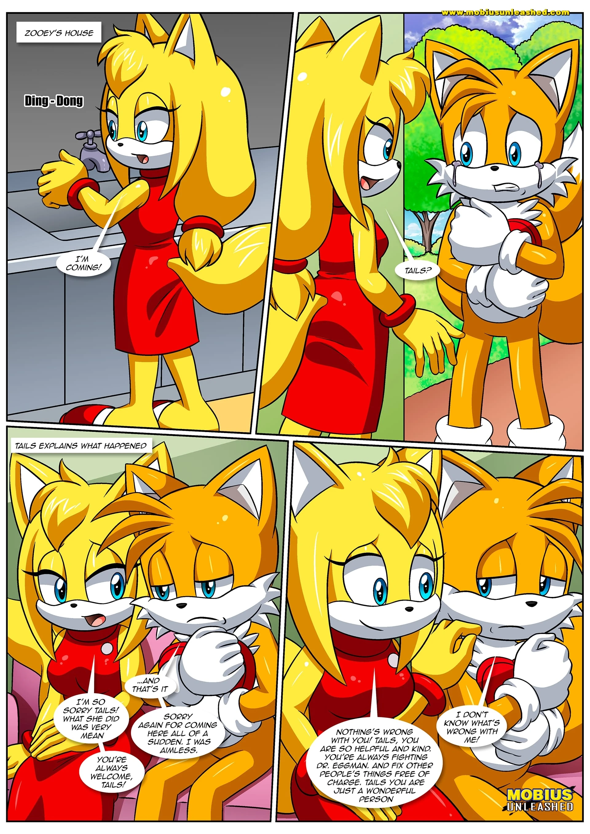Let Me Love You (Sonic The Hedgehog) [Palcomix] - 1 . Let Me Love You - (Sonic The Hedgehog) [Palcomix] - Page 5