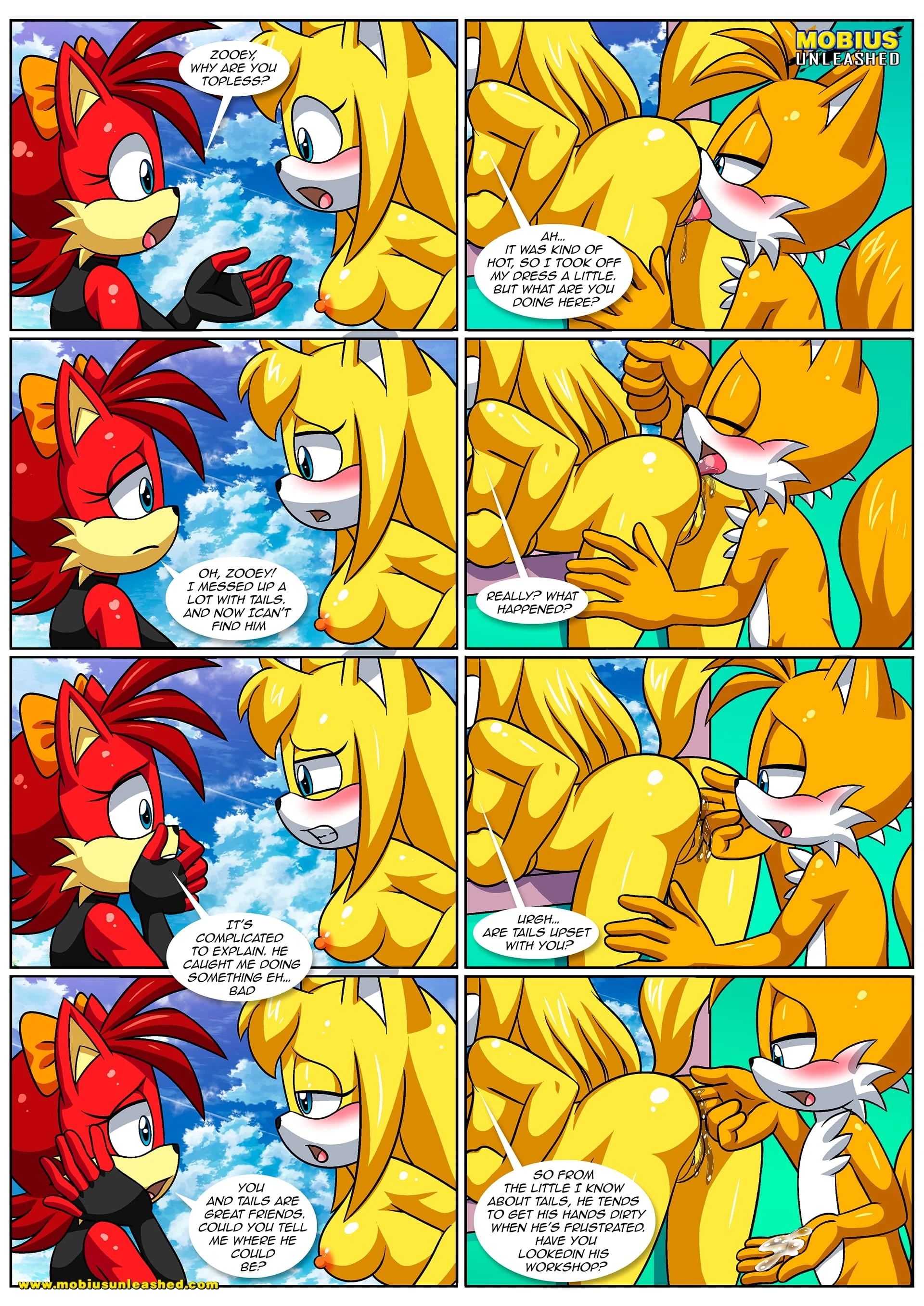 Let Me Love You (Sonic The Hedgehog) [Palcomix] - 1 . Let Me Love You - (Sonic The Hedgehog) [Palcomix] - Page 15