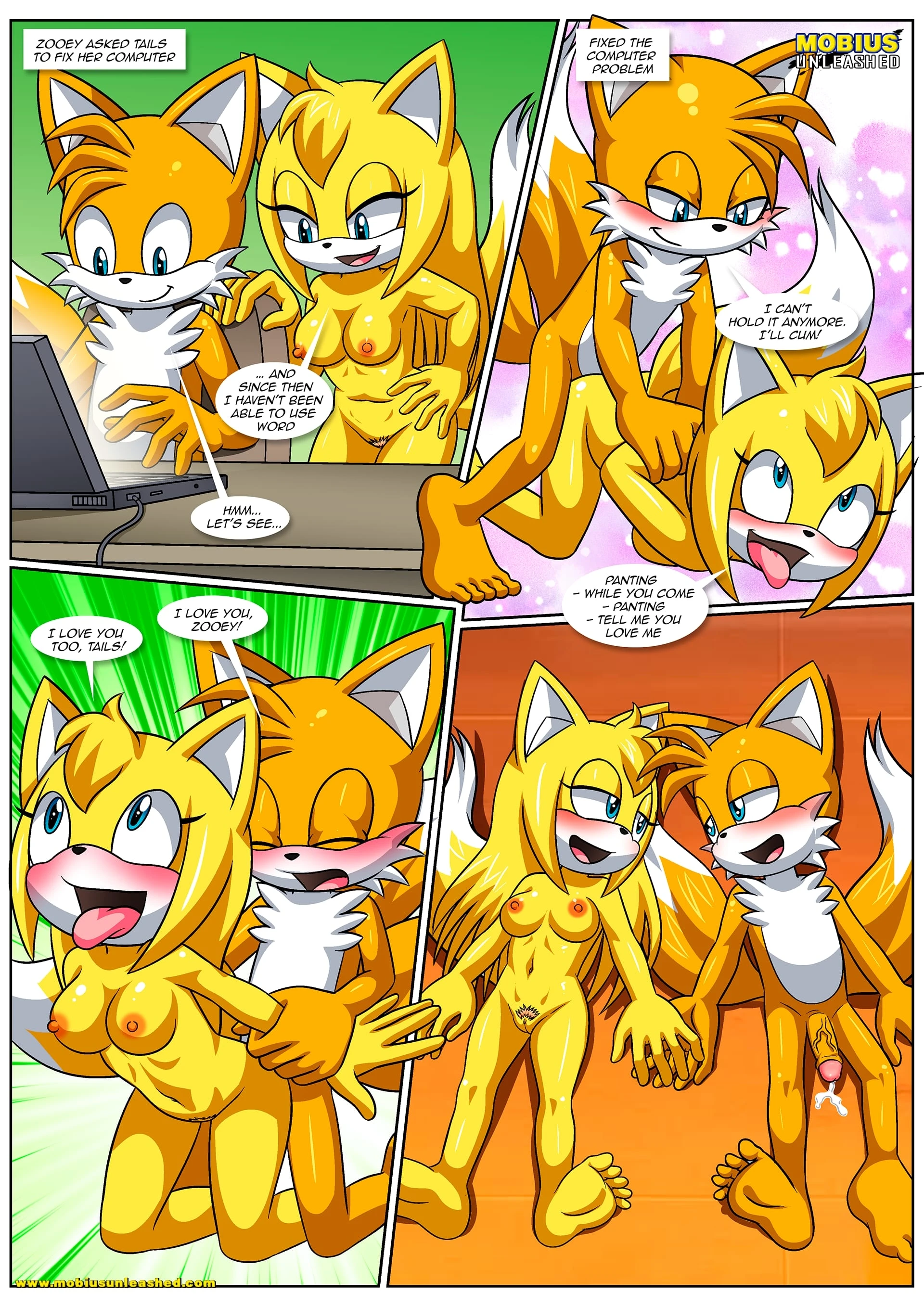 Let Me Love You (Sonic The Hedgehog) [Palcomix] - 1 . Let Me Love You - (Sonic The Hedgehog) [Palcomix] - Page 18