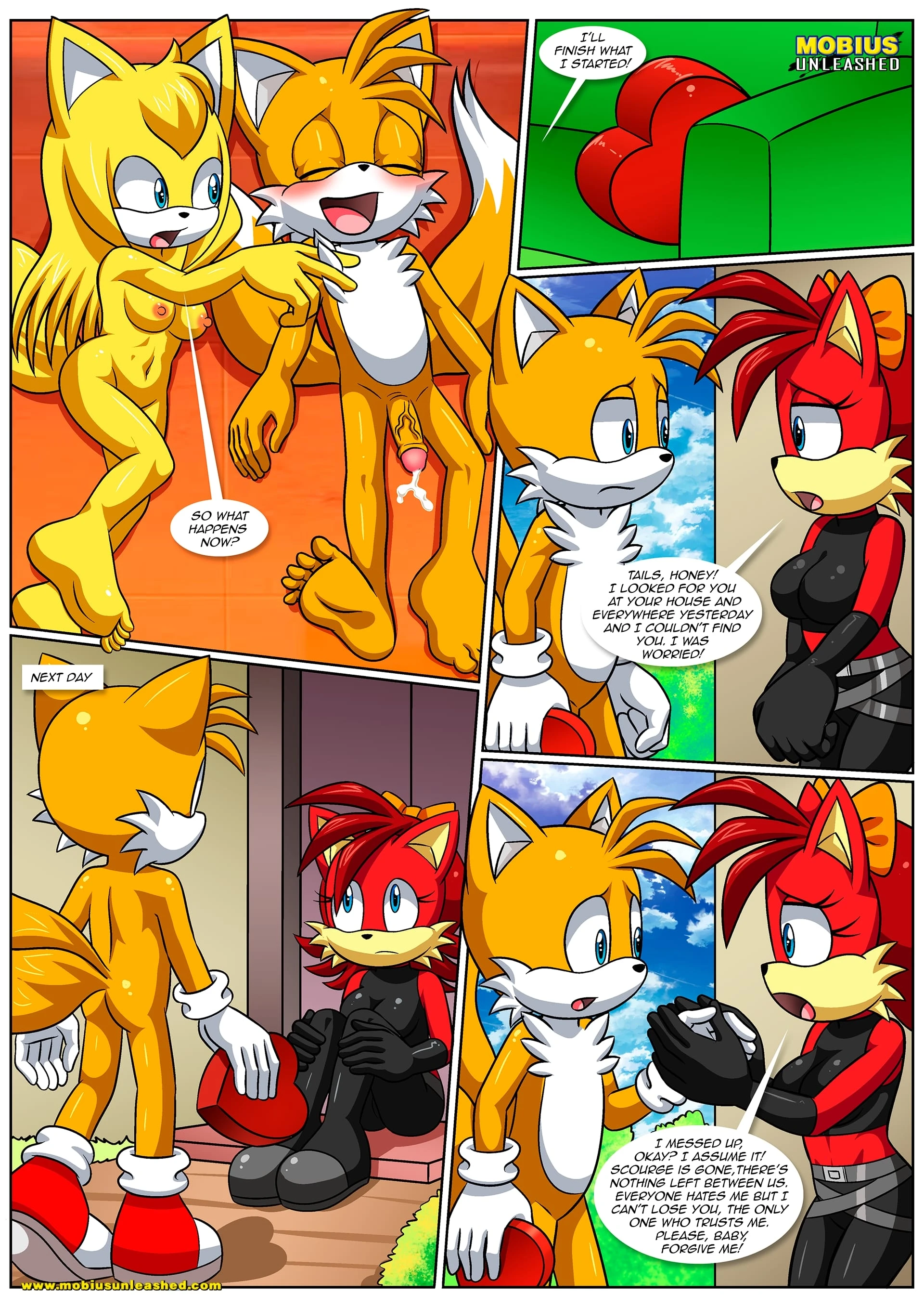 Let Me Love You (Sonic The Hedgehog) [Palcomix] - 1 . Let Me Love You - (Sonic The Hedgehog) [Palcomix] - Page 19