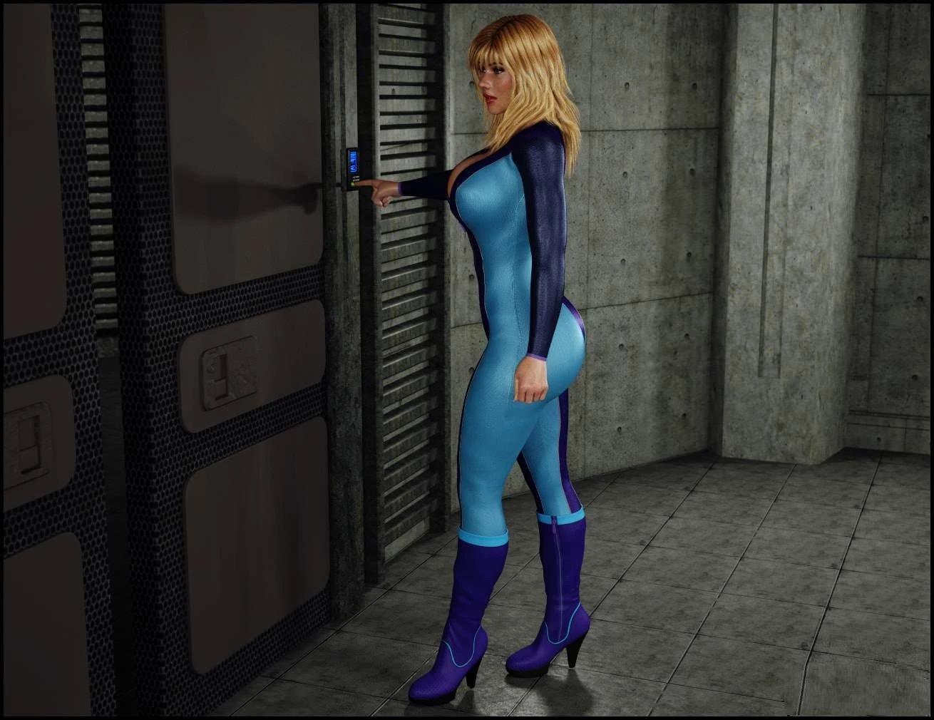 Alien Attack – Skyla + Alien [Blackadder] - 1 . Alien Attack - [Blackadder] - Page 3