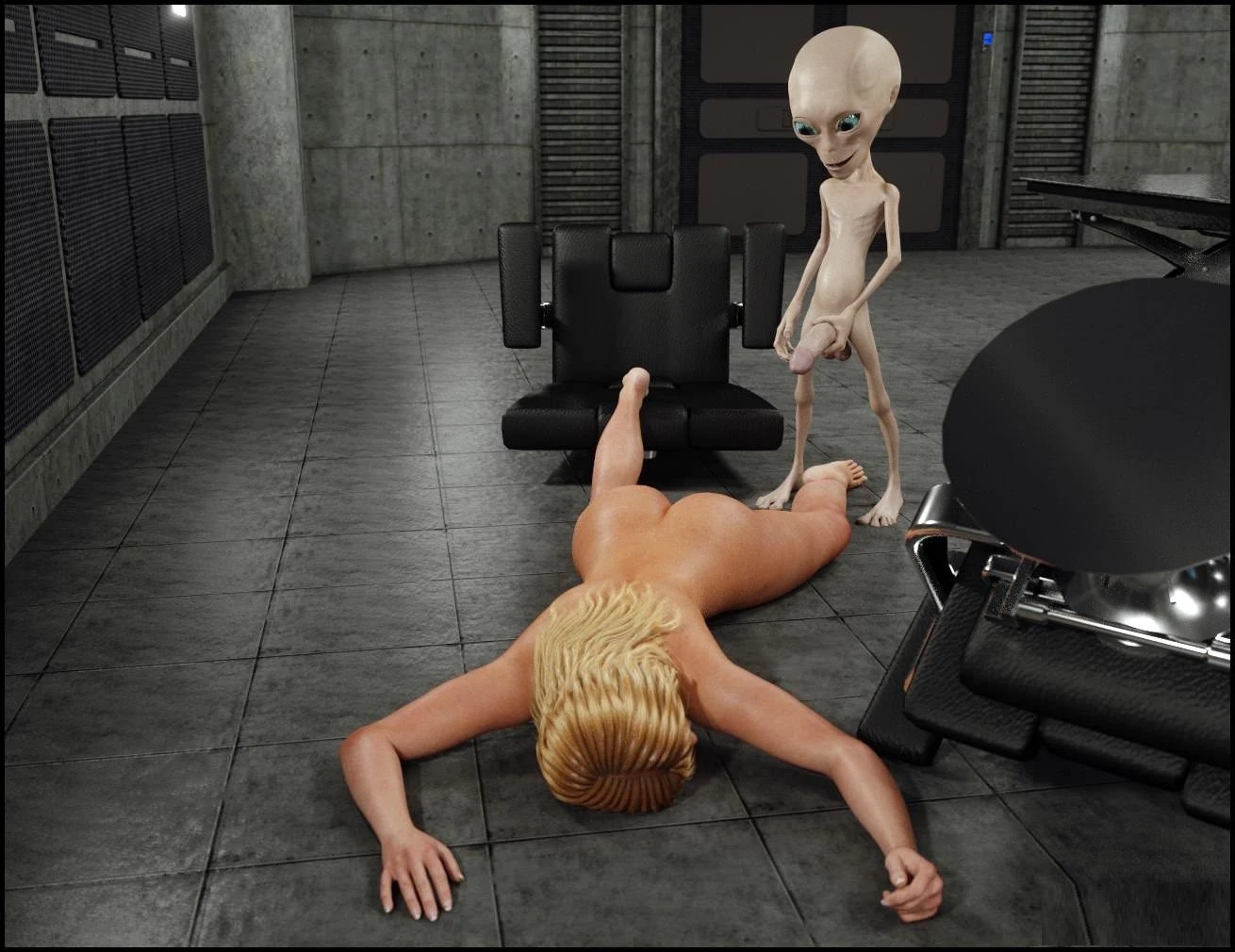 Alien Attack – Skyla + Alien [Blackadder] - 1 . Alien Attack - [Blackadder] - Page 6