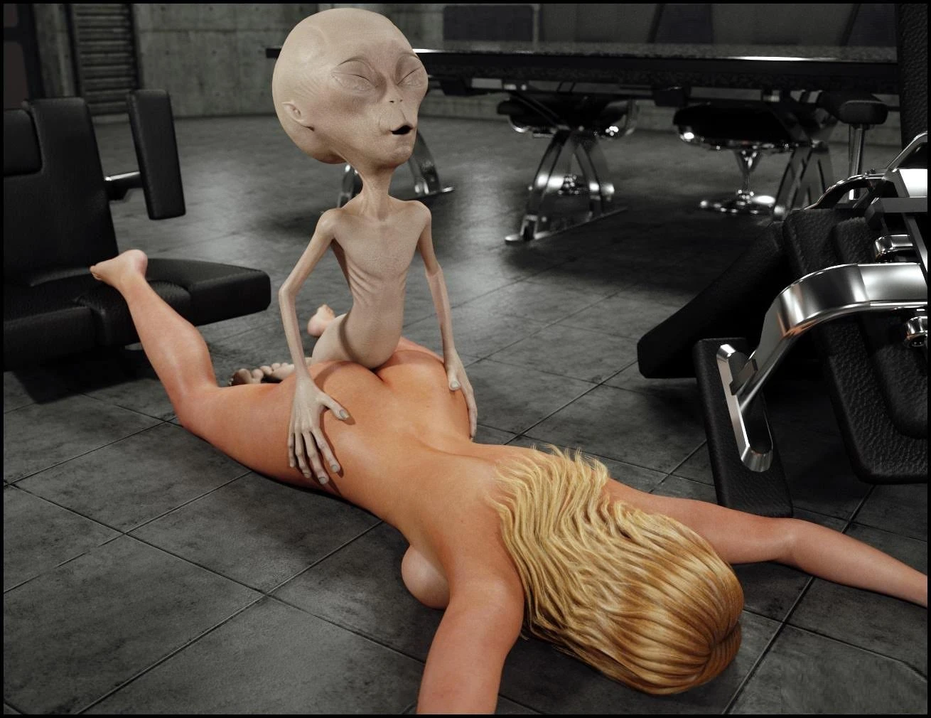 Alien Attack – Skyla + Alien [Blackadder] - 1 . Alien Attack - [Blackadder] - Page 9