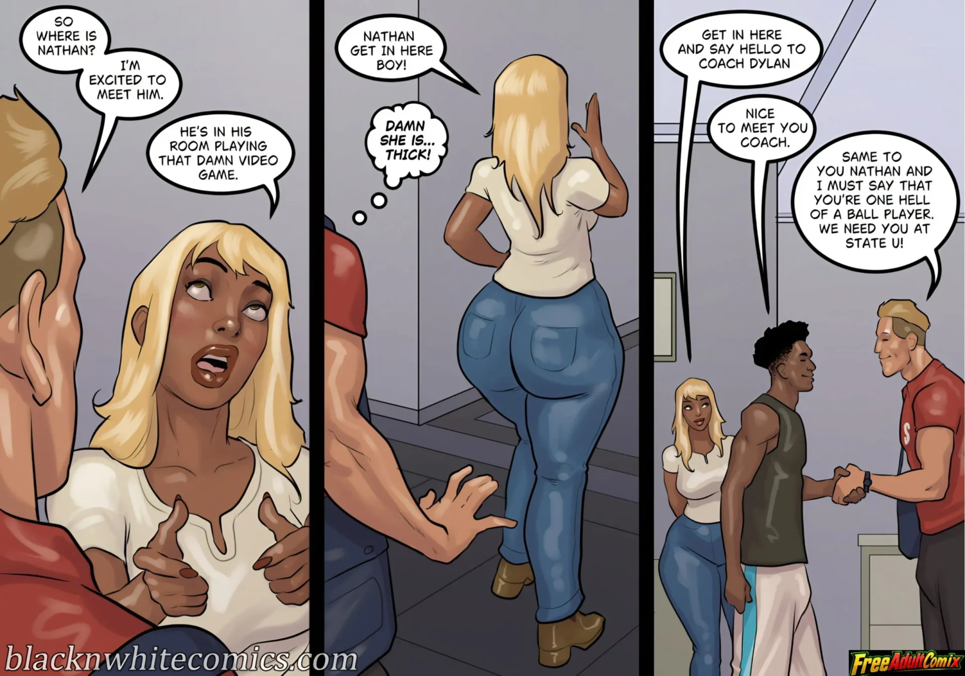 The Recruit [Blacknwhitecomics] - 1. The Recruit [Blacknwhitecomics] - Page 9