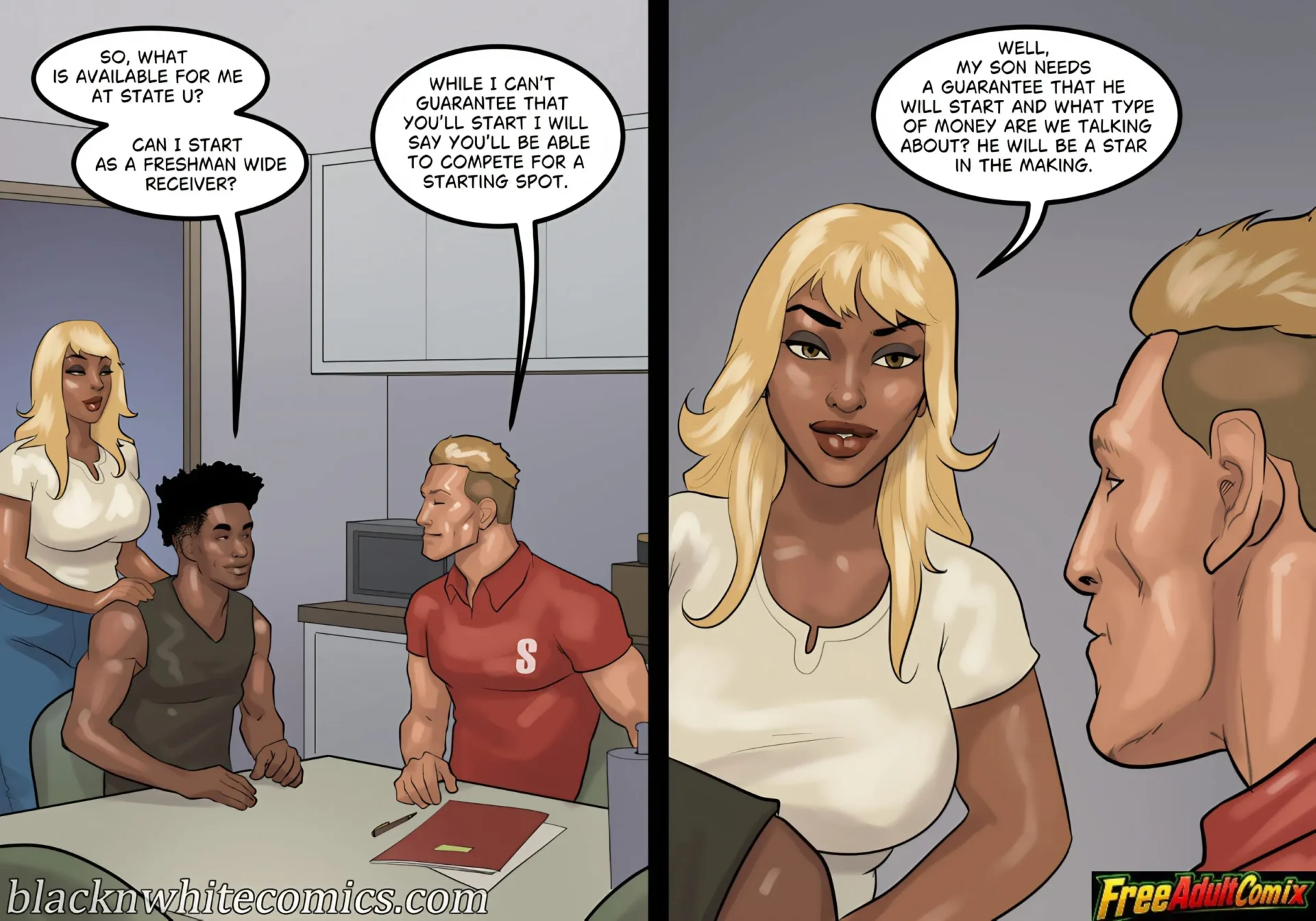 The Recruit [Blacknwhitecomics] - 1. The Recruit [Blacknwhitecomics] - Page 10