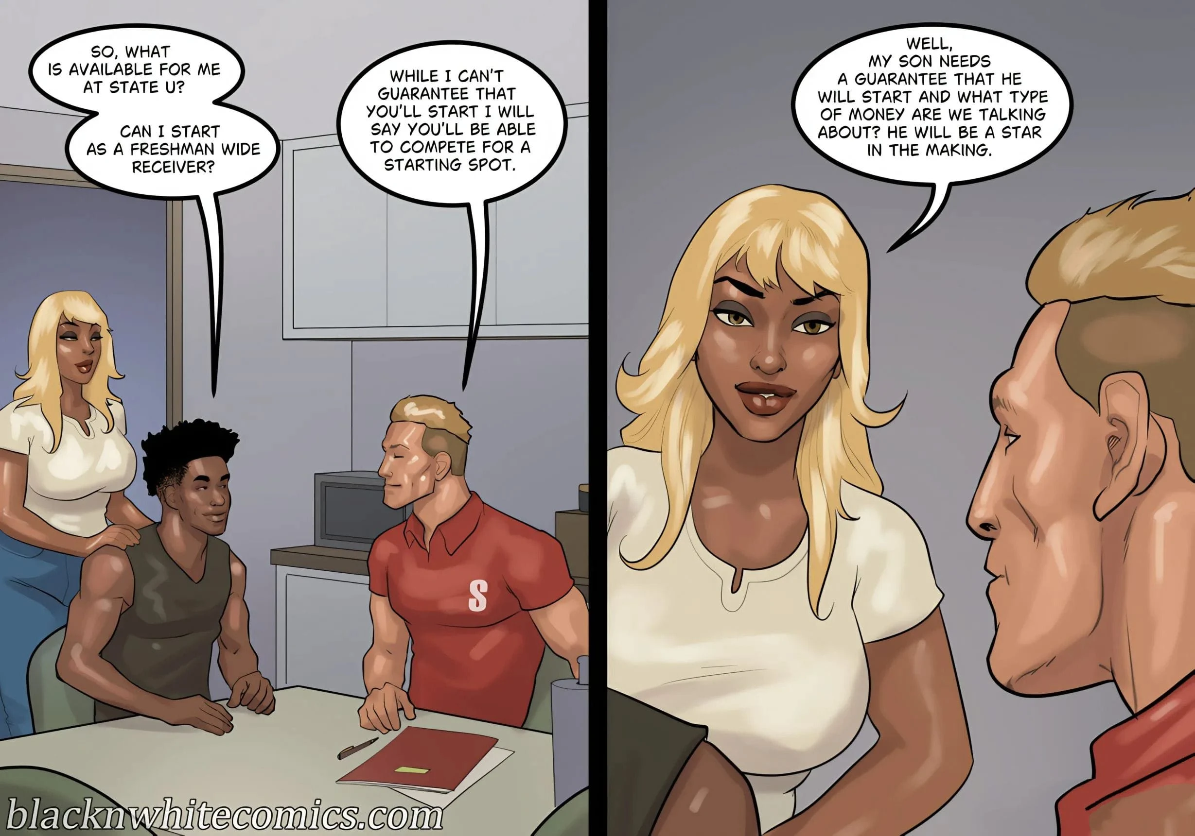 The Recruit [Blacknwhitecomics] - 1. The Recruit [Blacknwhitecomics] - Page 10