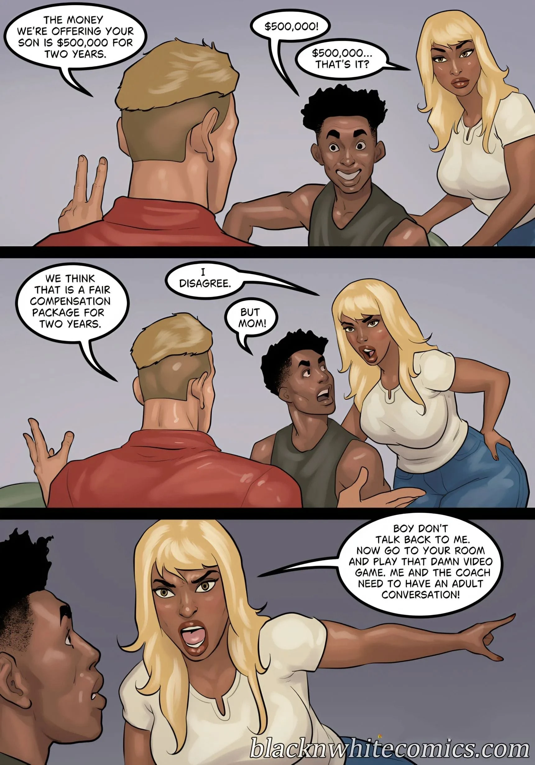 The Recruit [Blacknwhitecomics] - 1. The Recruit [Blacknwhitecomics] - Page 11