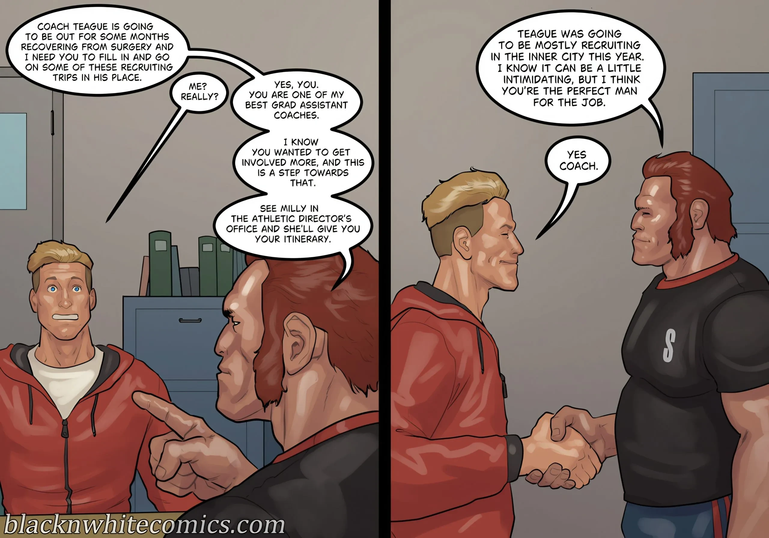 The Recruit [Blacknwhitecomics] - 1. The Recruit [Blacknwhitecomics] - Page 4