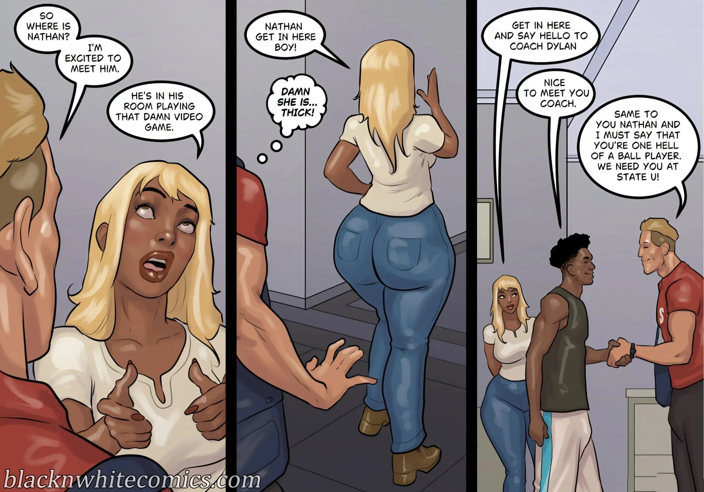 The Recruit [Blacknwhitecomics] - 1. The Recruit [Blacknwhitecomics] - Page 9