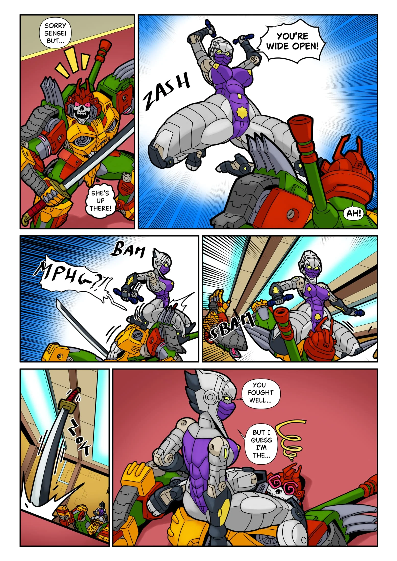 Ninja Training Grounds (Transformers) - 1. Ninja Training Grounds [MAD-Project] - Page 10