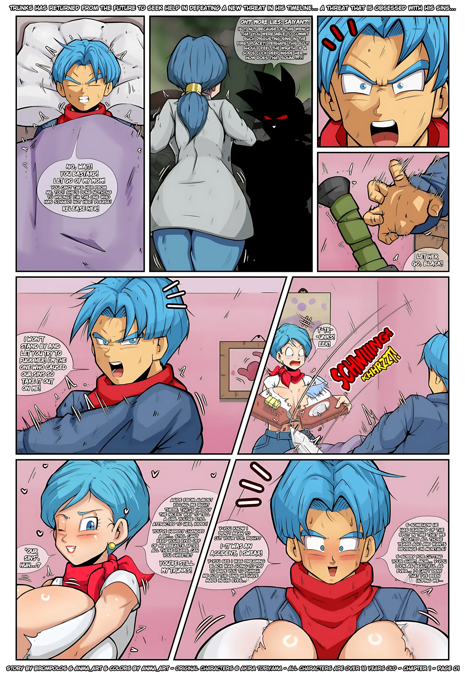 MotherFuckerZ (Dragon Ball) - 1. MotherFuckerZ - Chapter 01 [Brompolos] - Page 2