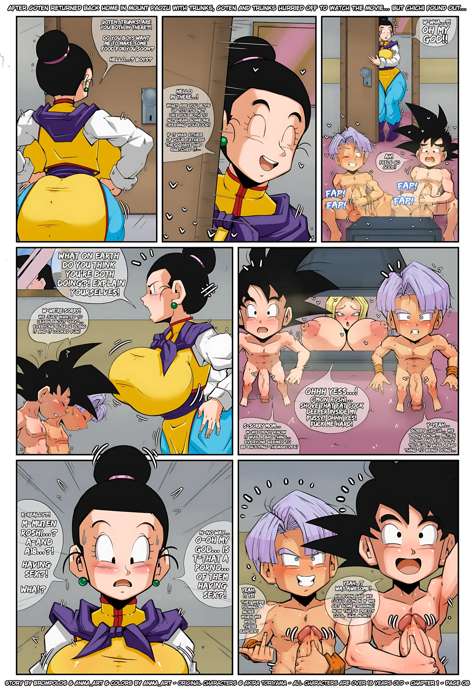 MotherFuckerZ (Dragon Ball) - 1. MotherFuckerZ - Chapter 01 [Brompolos] - Page 9