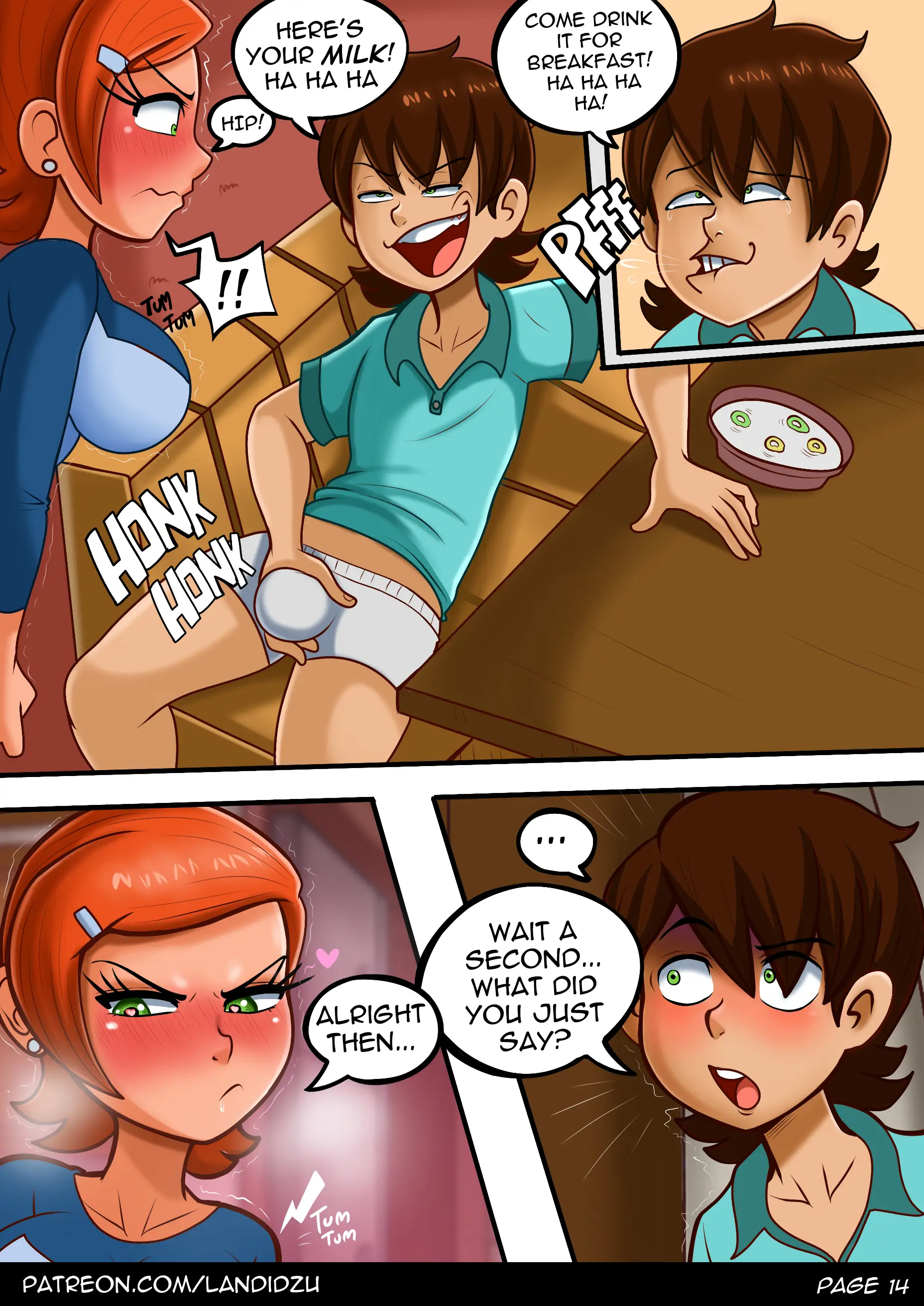 The Breakfast! (Ben 10) - The Breakfast! - Chapter 1 - Page 16
