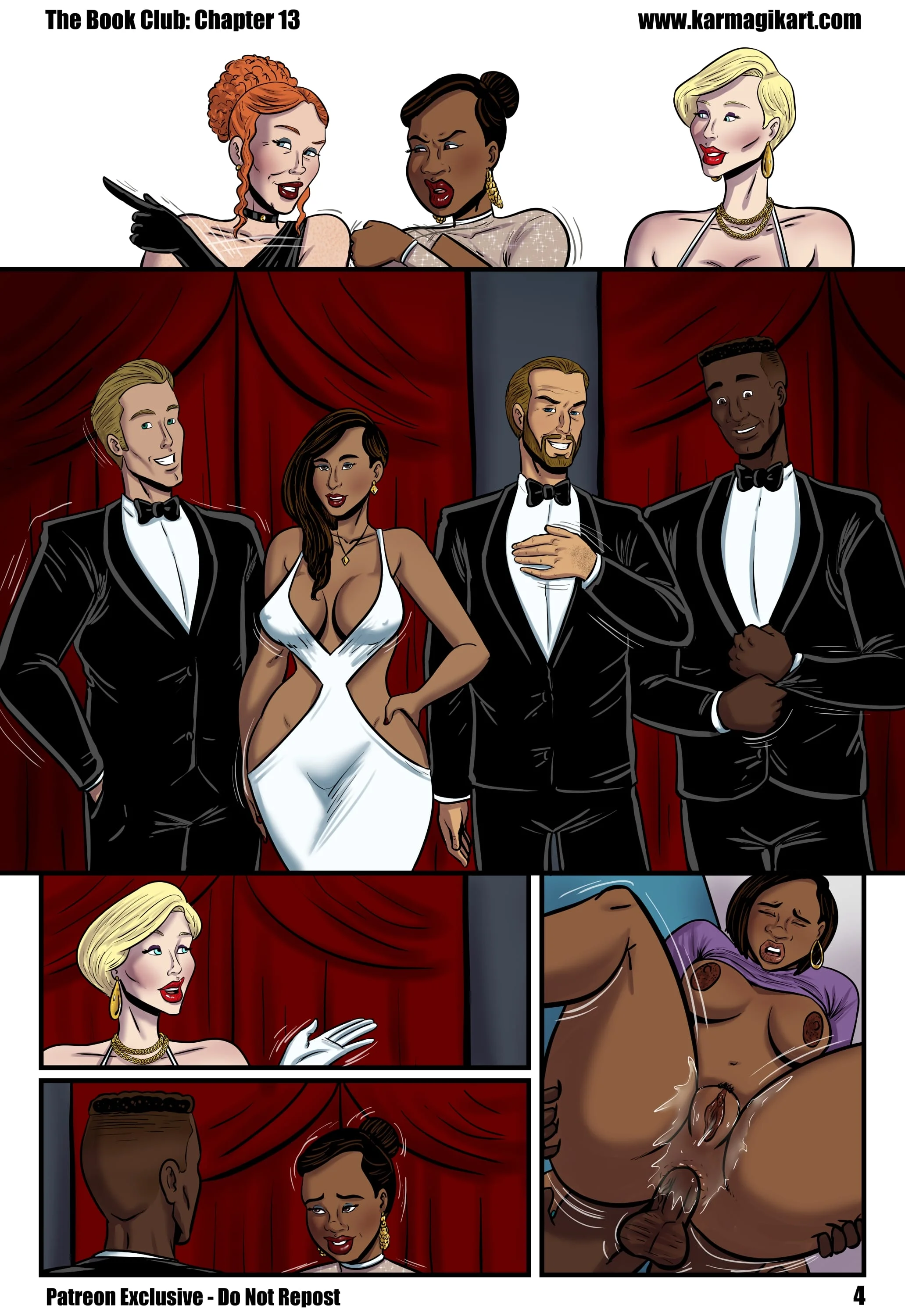 The Book Club [Karmagik] - 13.5 . The Book Club - Textless - Chapter 13 - Page 4