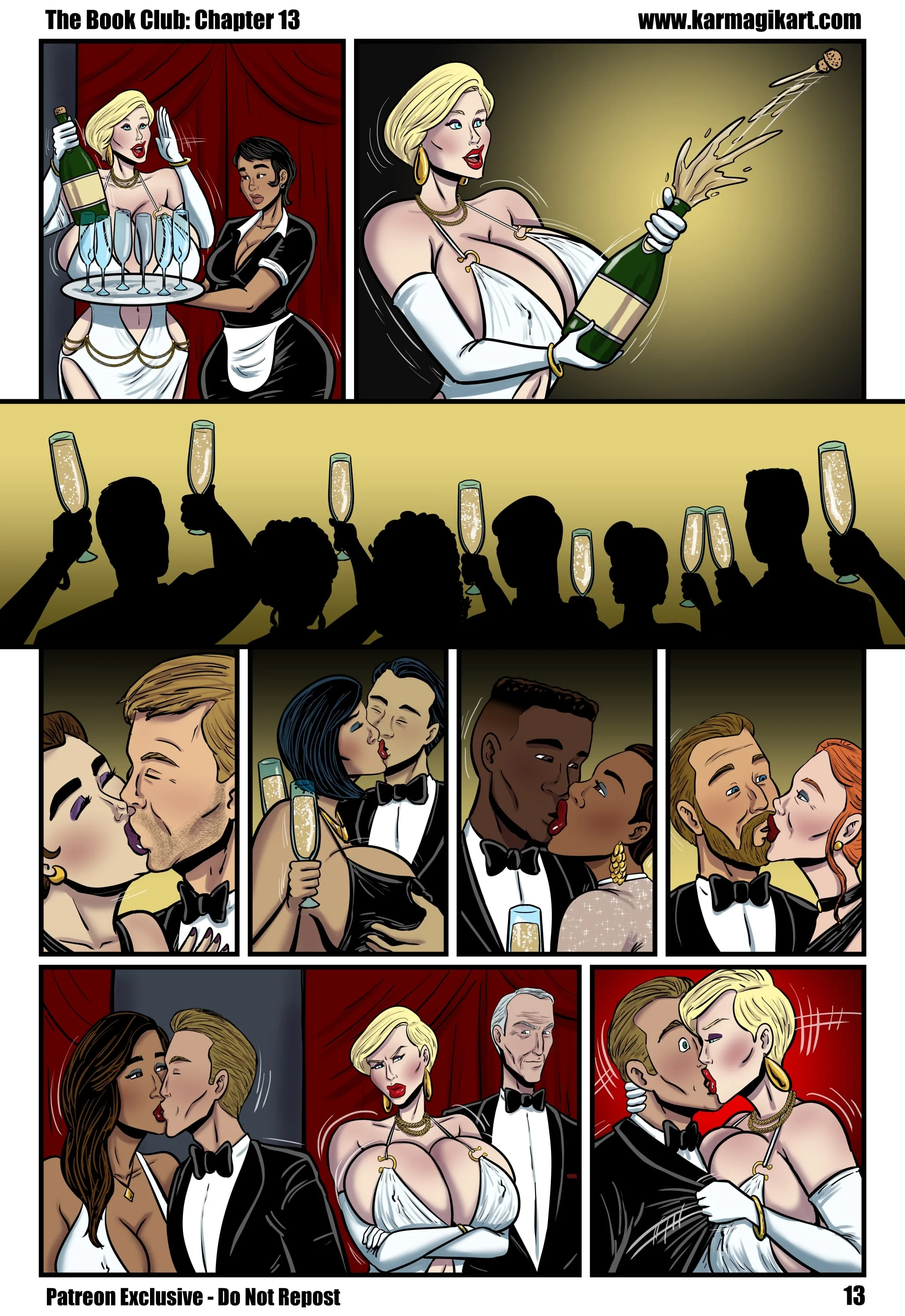 The Book Club [Karmagik] - 13.5 . The Book Club - Textless - Chapter 13 - Page 13
