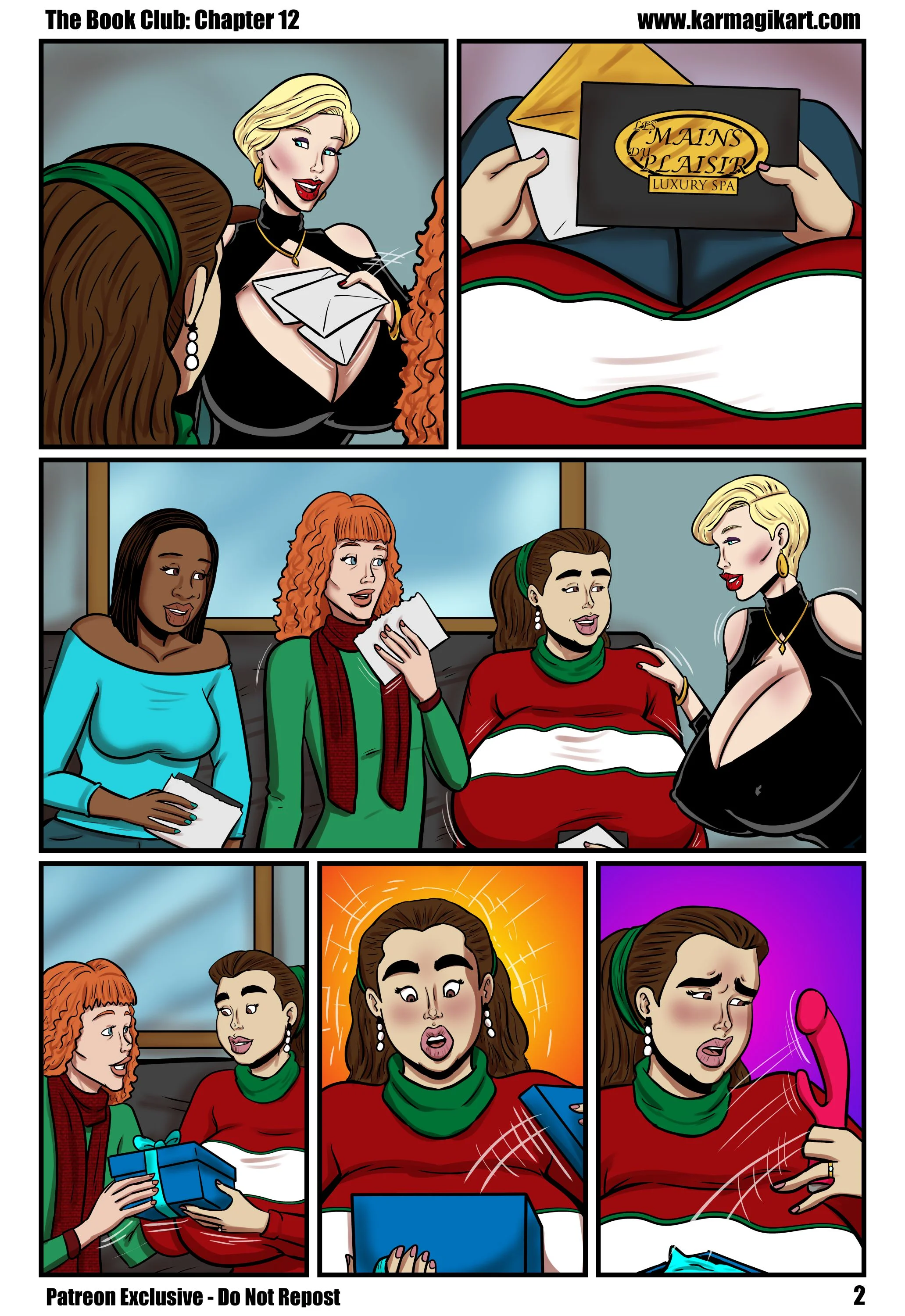 The Book Club [Karmagik] - 12.5 . The Book Club - Textless - Chapter 12 - Page 3