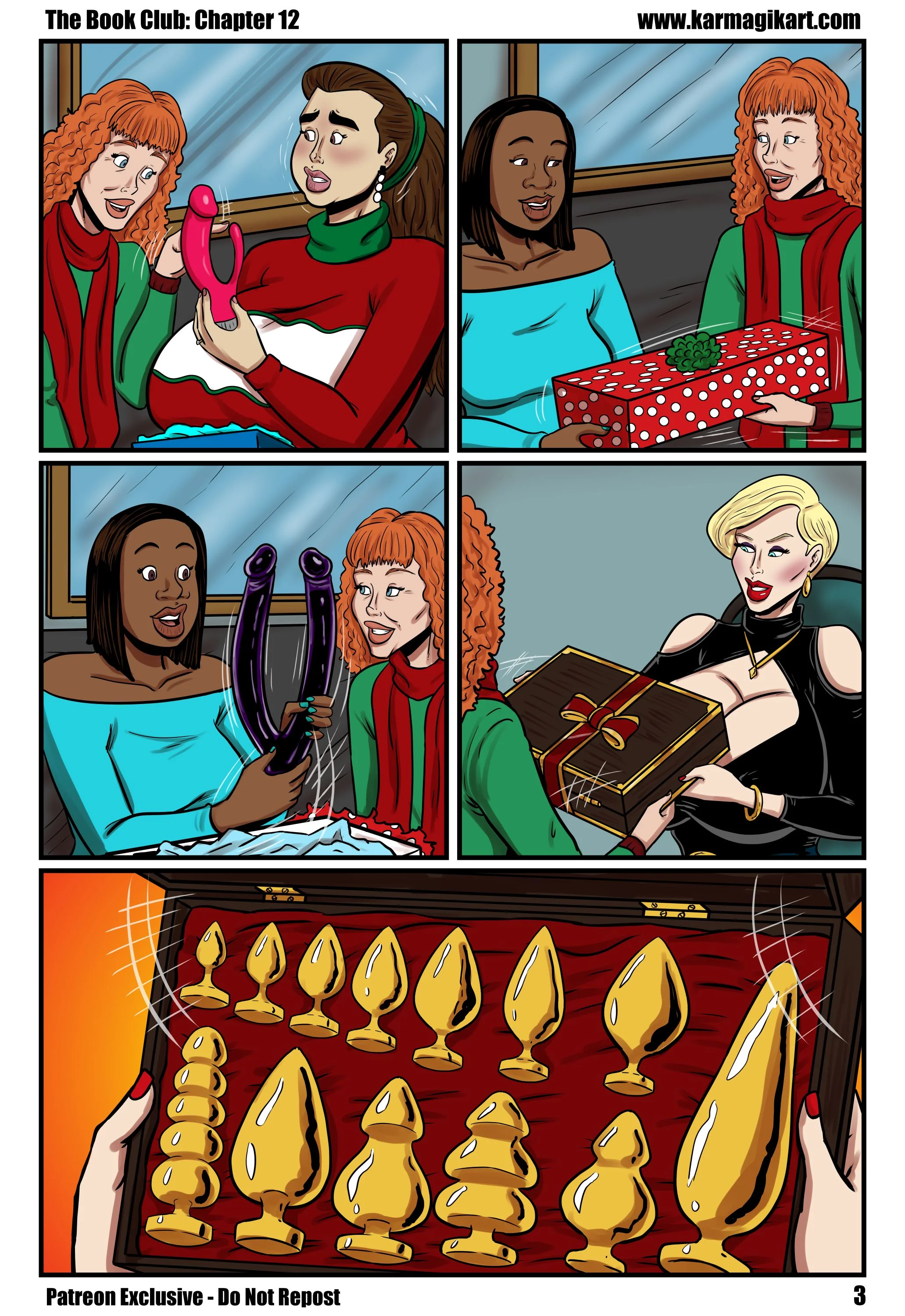 The Book Club [Karmagik] - 12.5 . The Book Club - Textless - Chapter 12 - Page 4