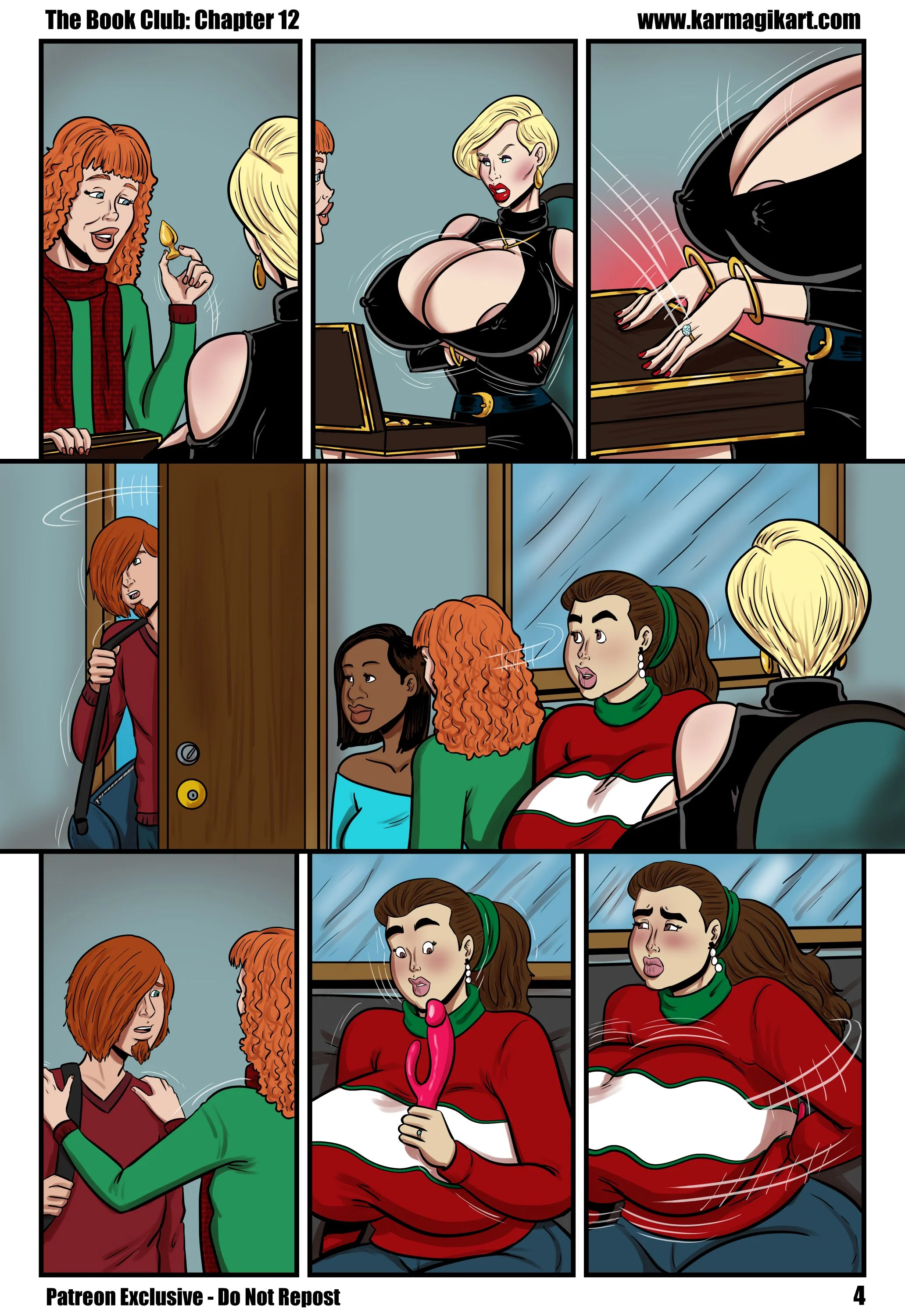 The Book Club [Karmagik] - 12.5 . The Book Club - Textless - Chapter 12 - Page 5