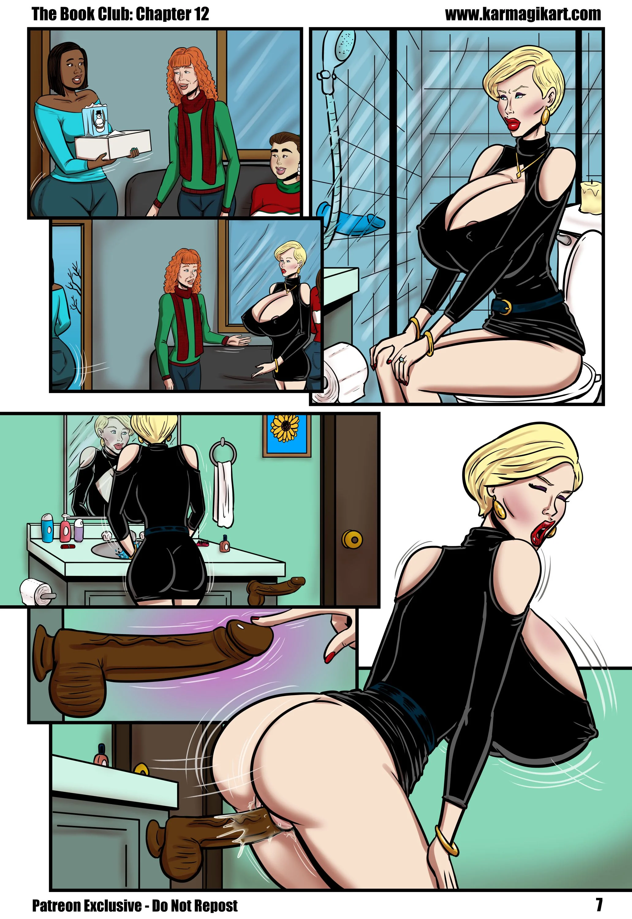 The Book Club [Karmagik] - 12.5 . The Book Club - Textless - Chapter 12 - Page 8