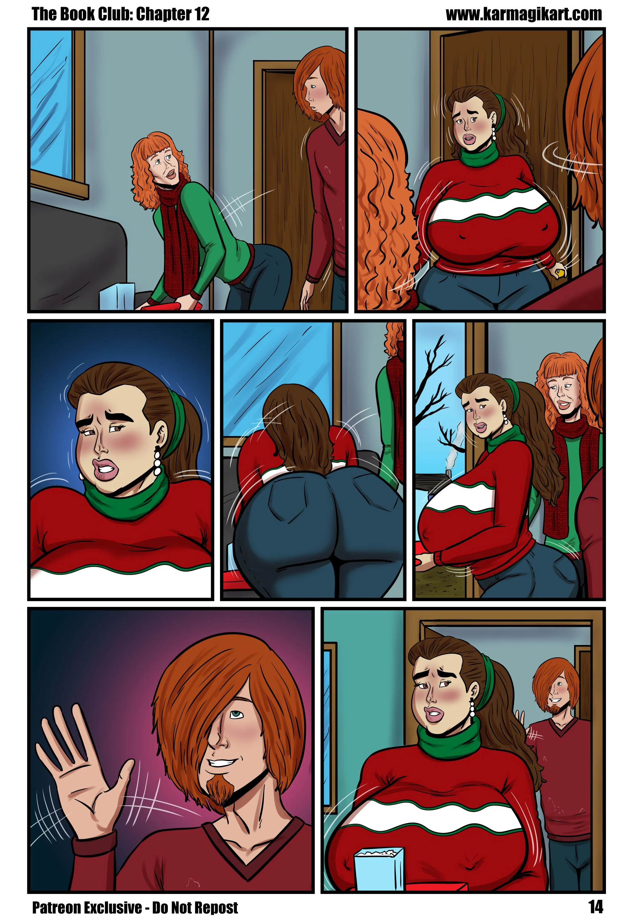 The Book Club [Karmagik] - 12.5 . The Book Club - Textless - Chapter 12 - Page 15